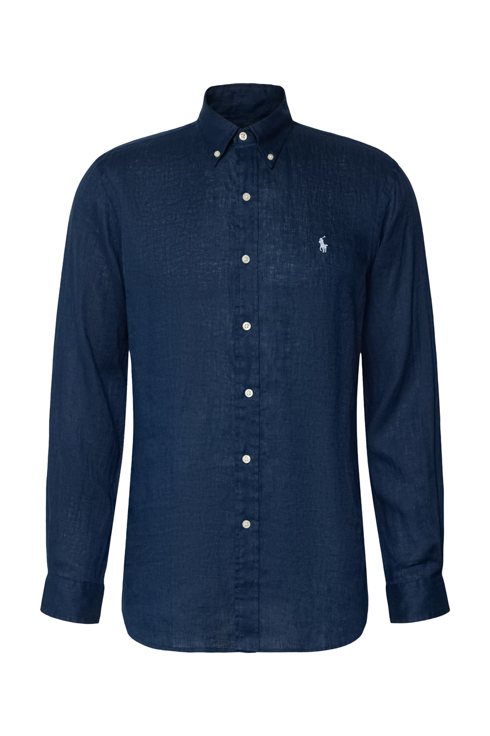 Heren overhemd lm casual blauw