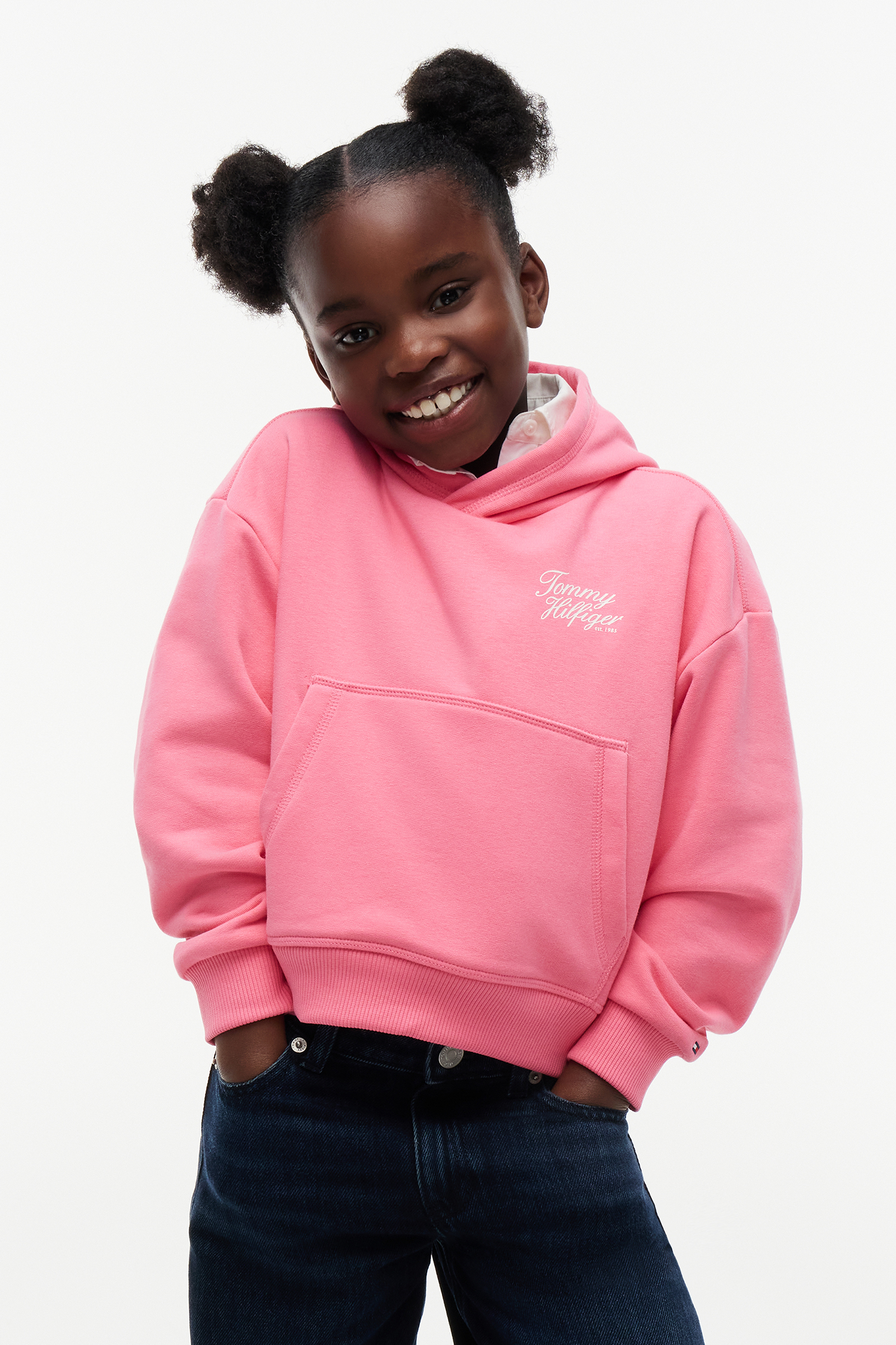 Meisjes sweater rose