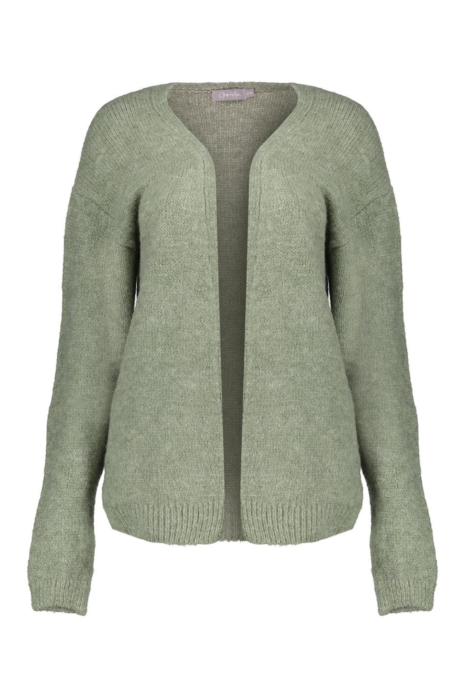 Dames vest groen