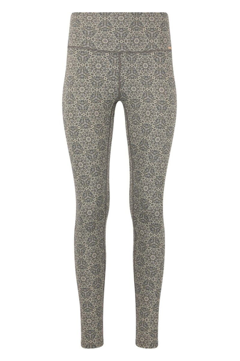 Athlecia MIST W PRINTED TIGHTS Grijs-1 1