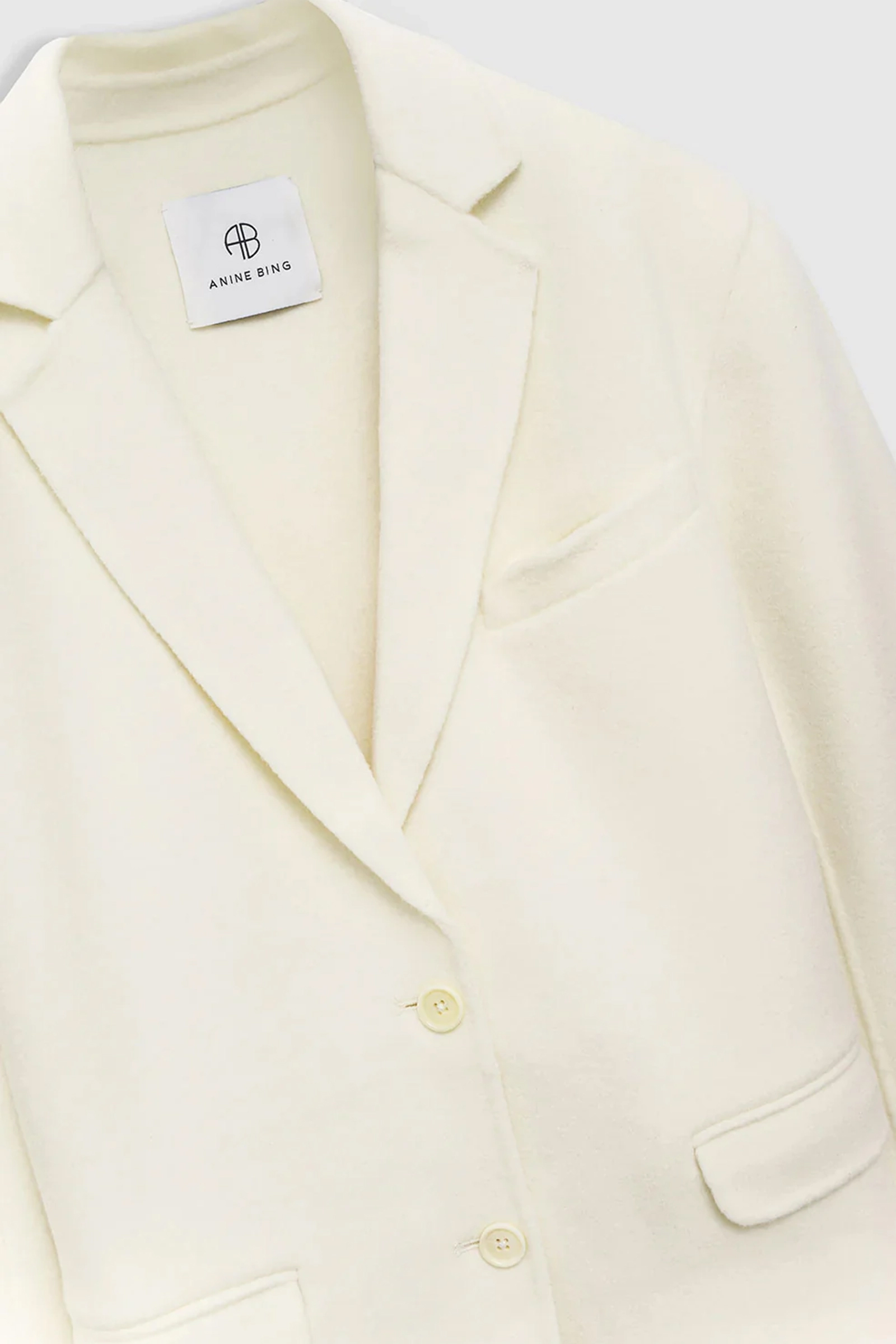Dames blazer ecru