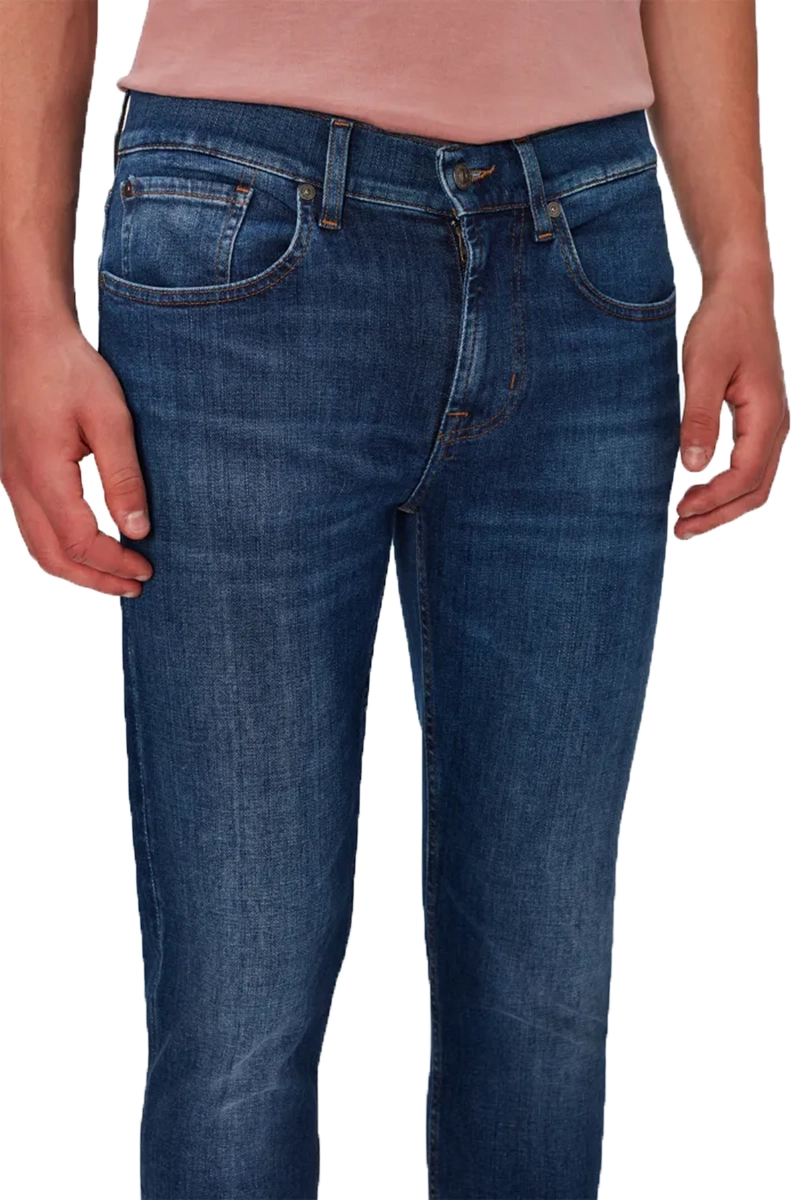 7 For All Mankind SLIMMY TAPERED Blauw-1 5