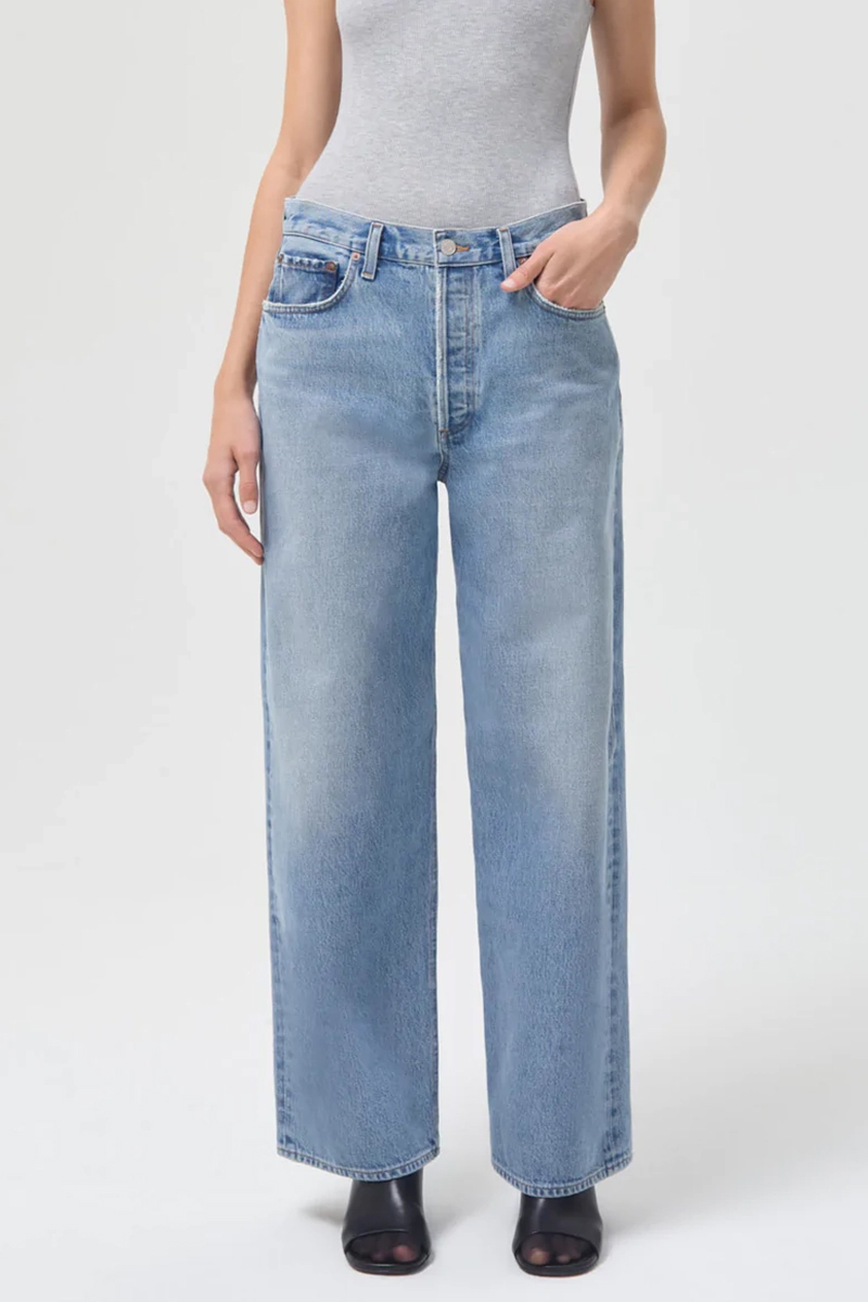 Dames jeans blauw