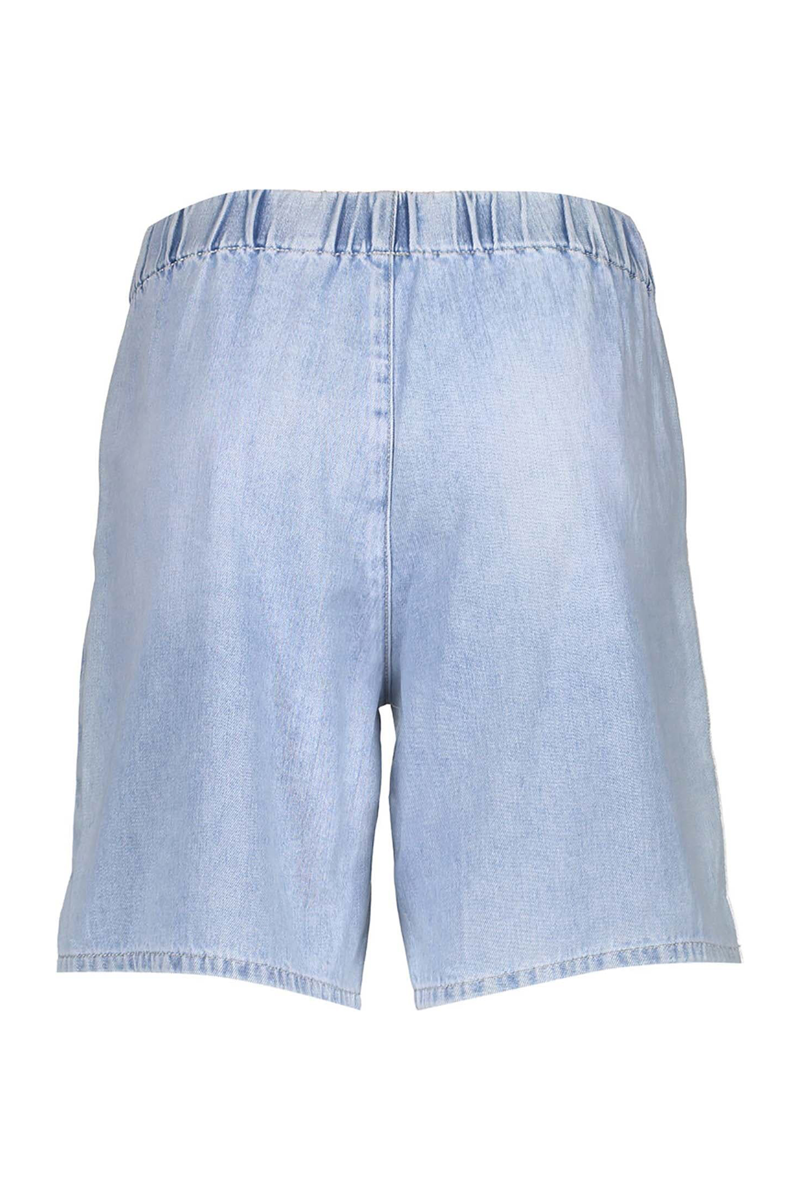 Dames short blauw