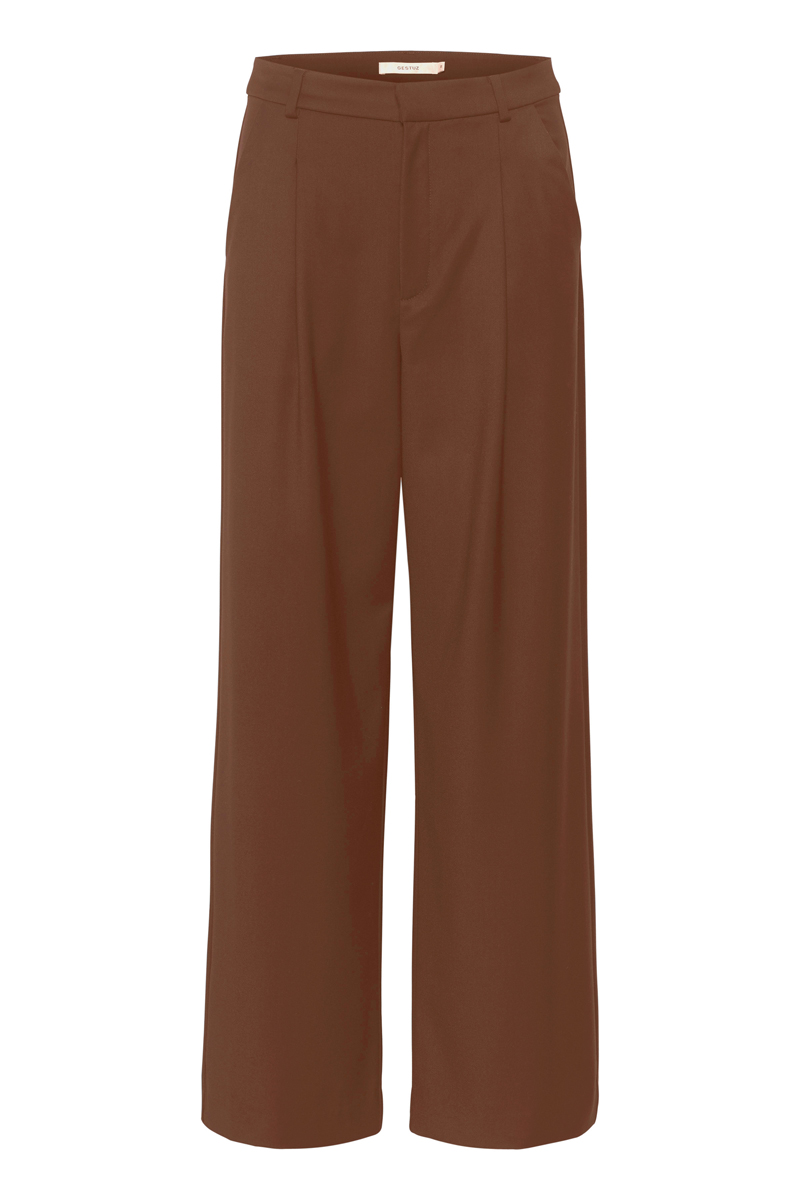 Dames broek bruin