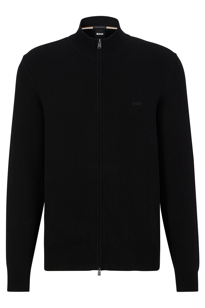 Heren vest zwart