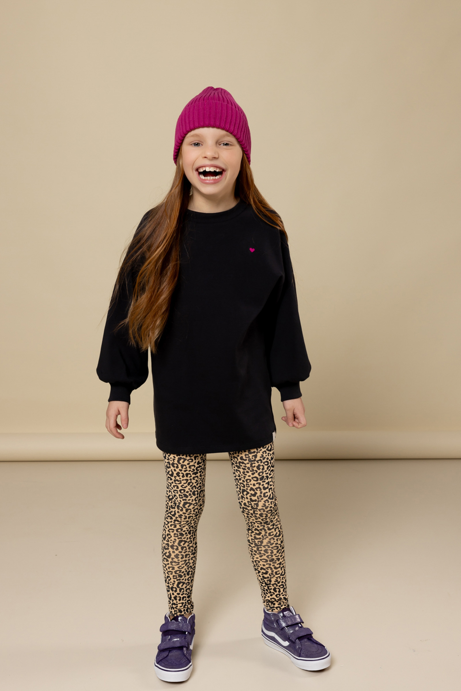 Meisjes legging zwart