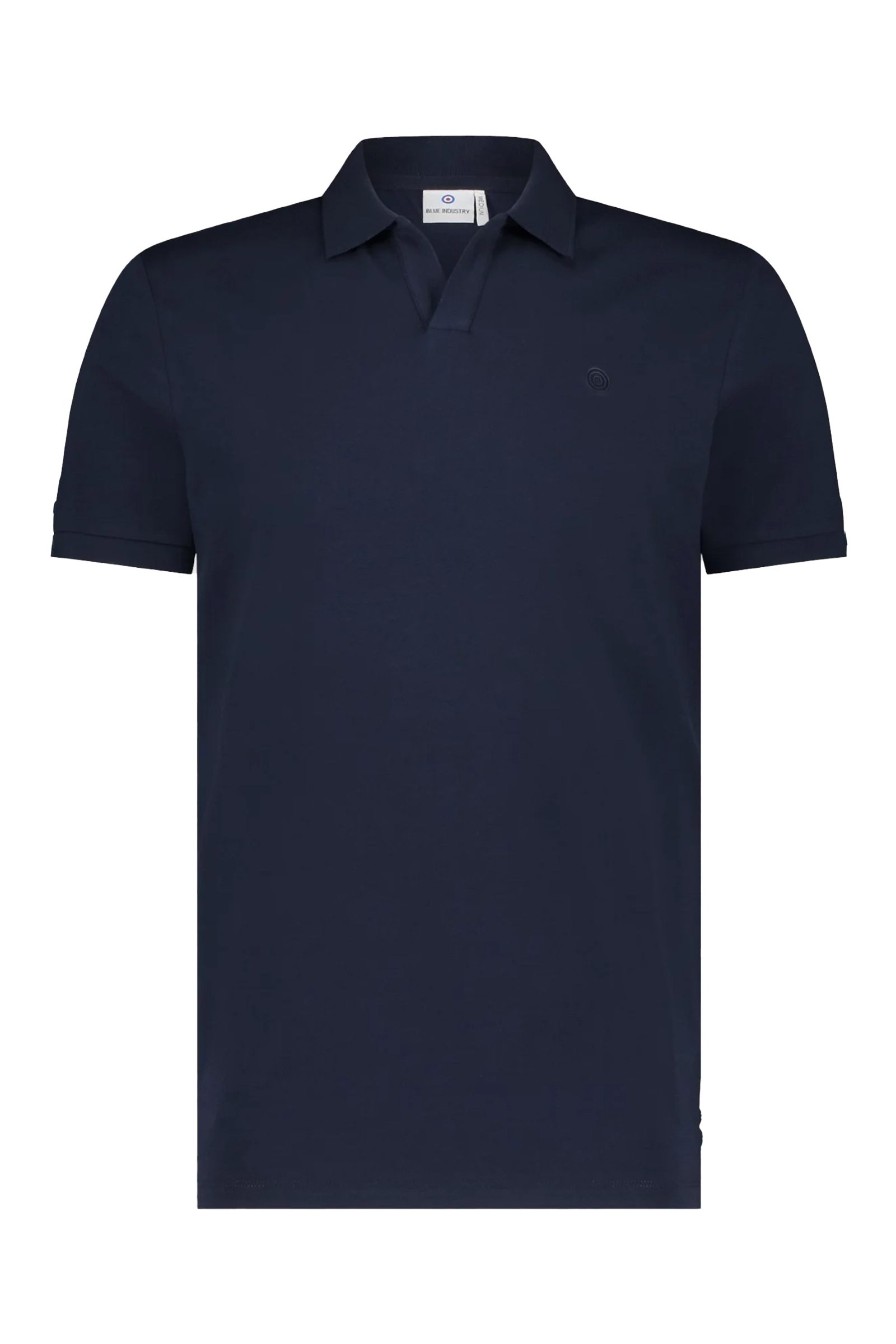 Blue Industry Blue industry polo Blauw-1 1