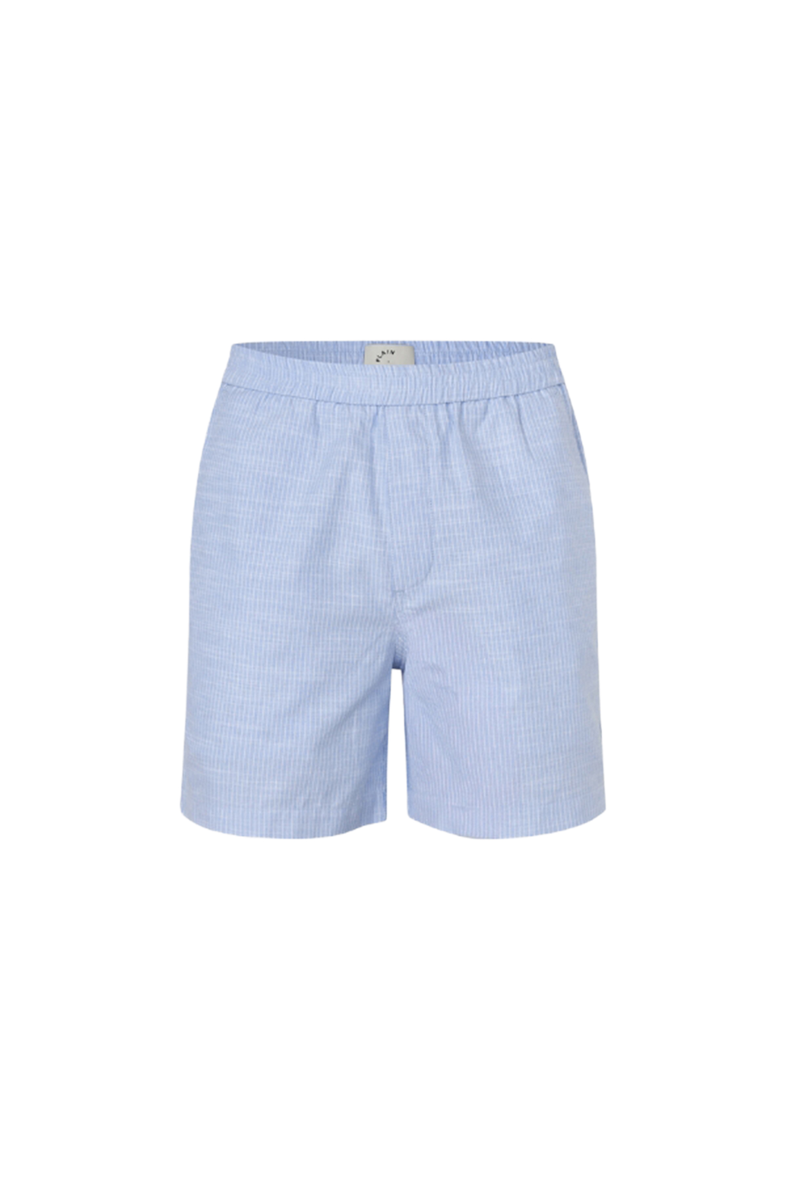 Heren short blauw