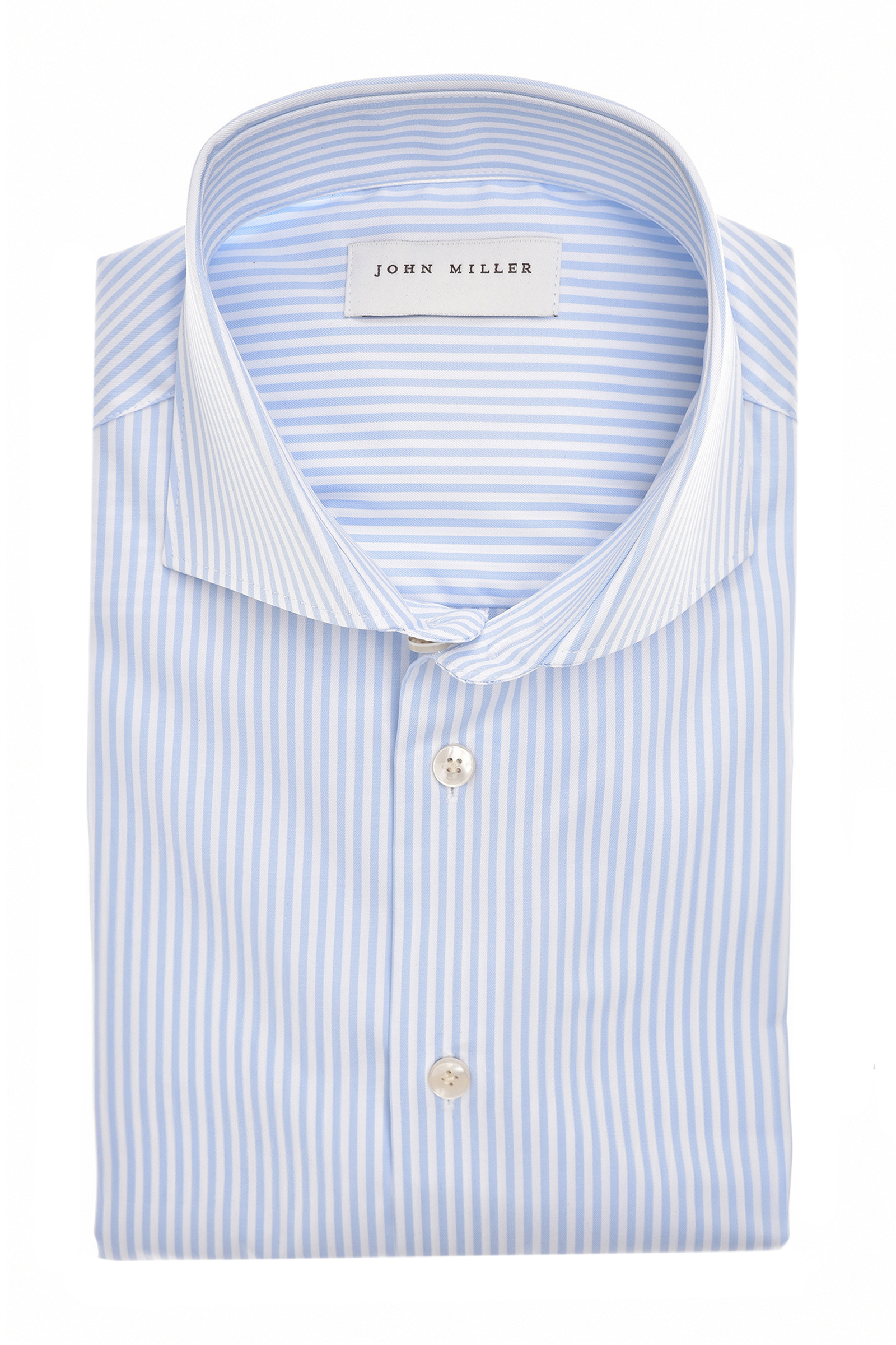 Heren overhemd lm dressual blauw