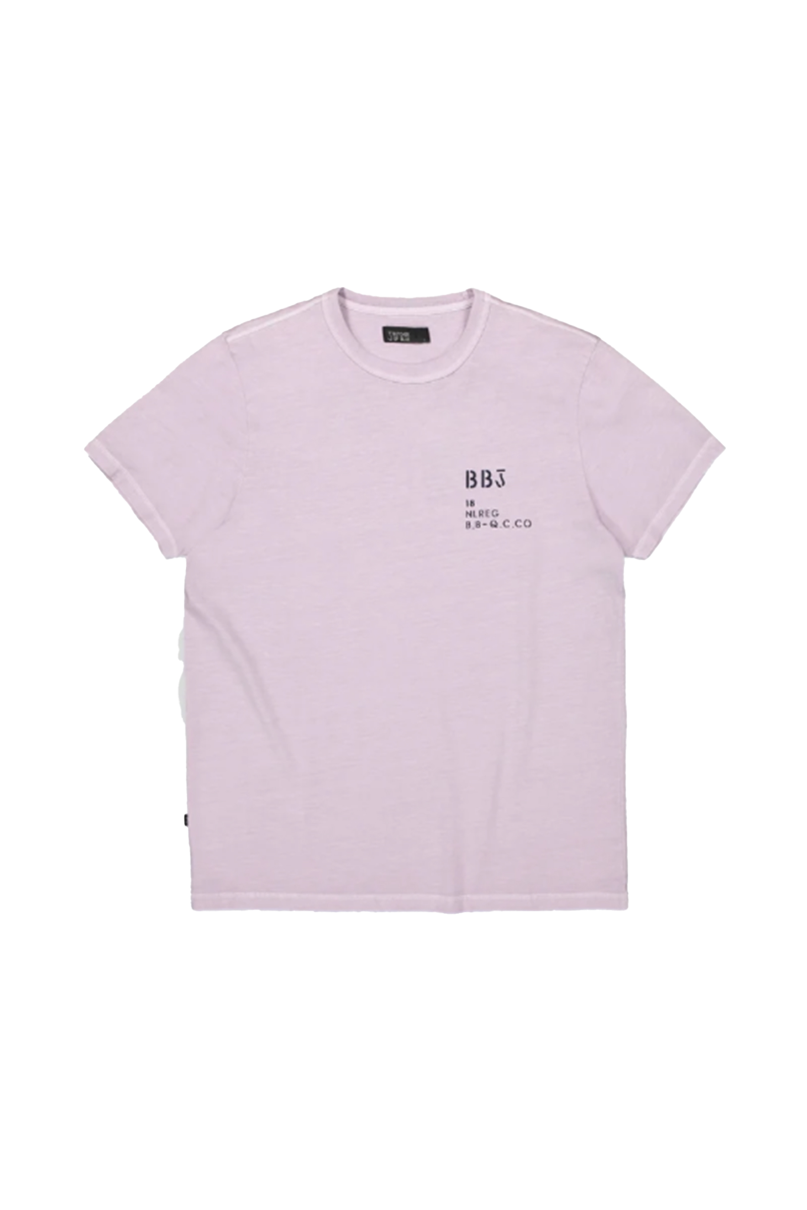 Heren t-shirt kortemouw blauw