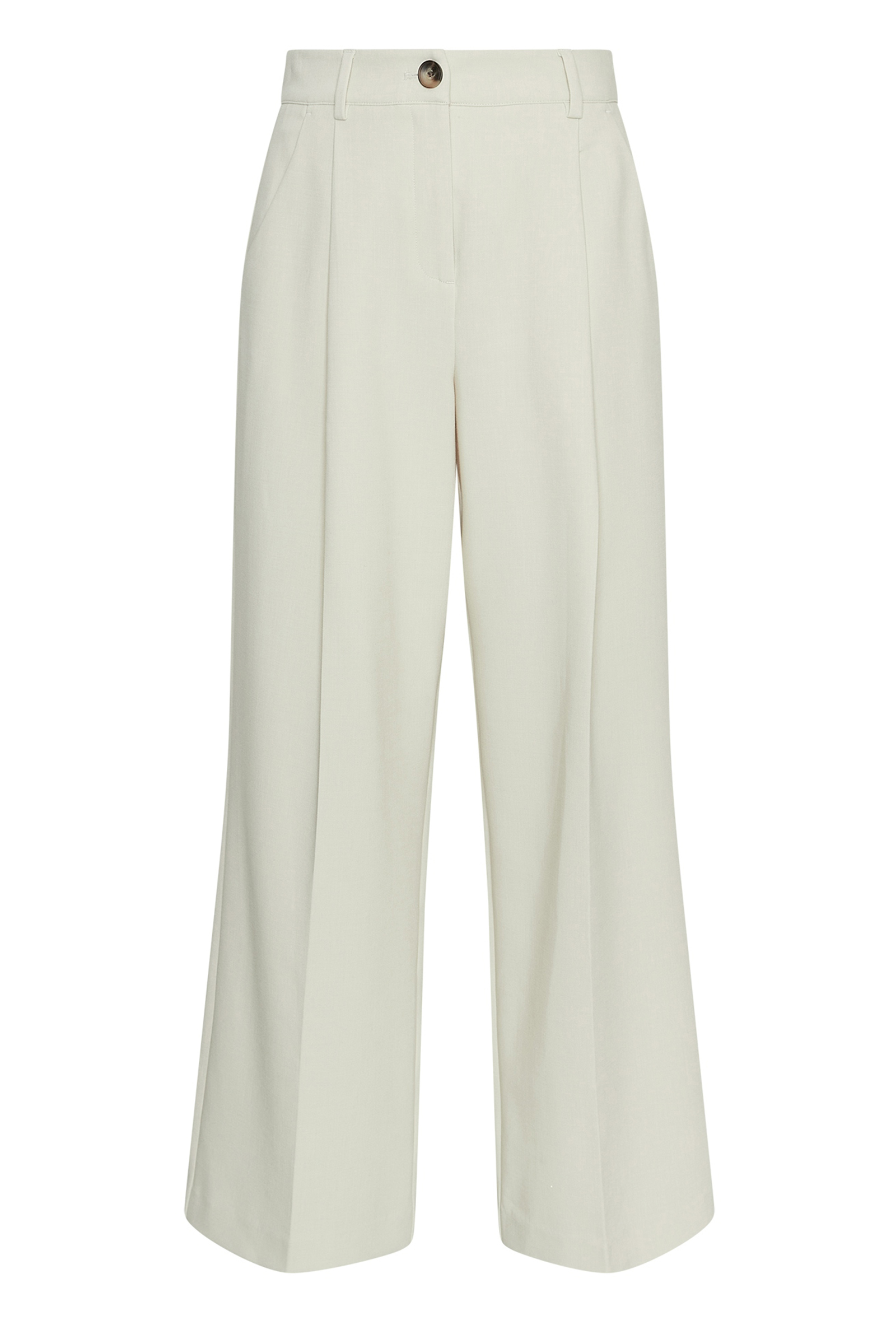 Dames broek ecru