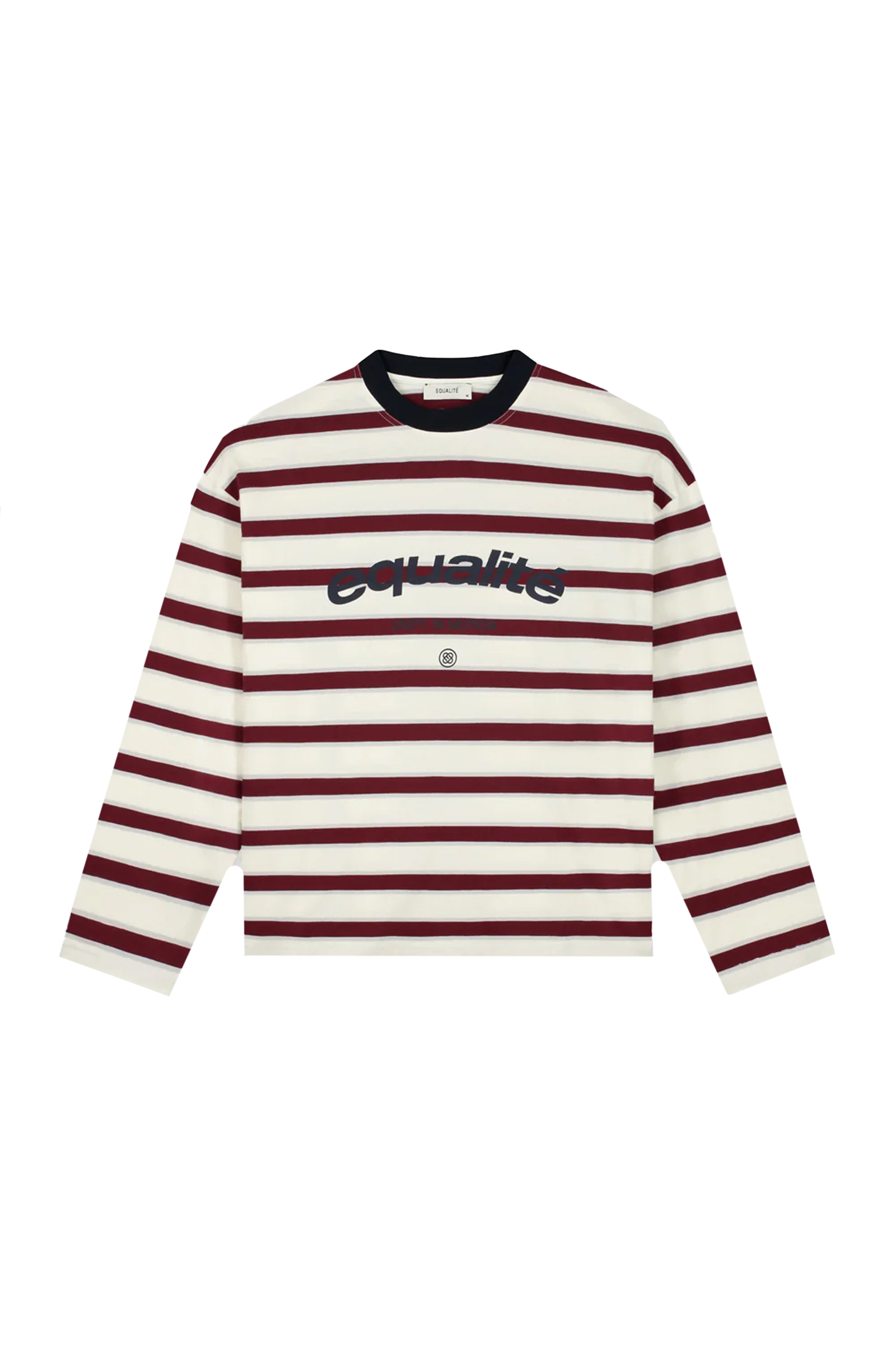 Heren t-shirt lange mouw bruin