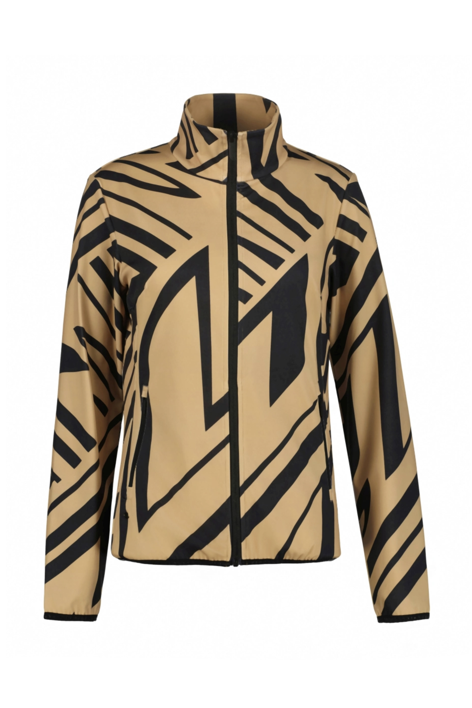 Casual dames vest bruin