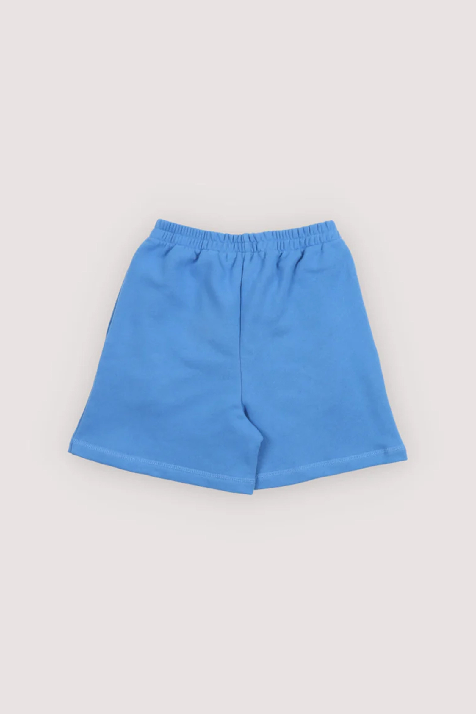 Meisjes short blauw
