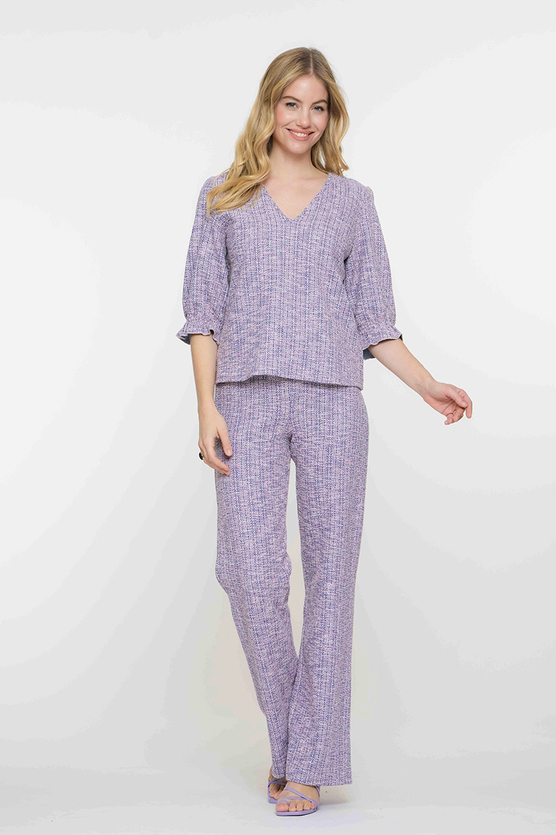 Dames broek grijs