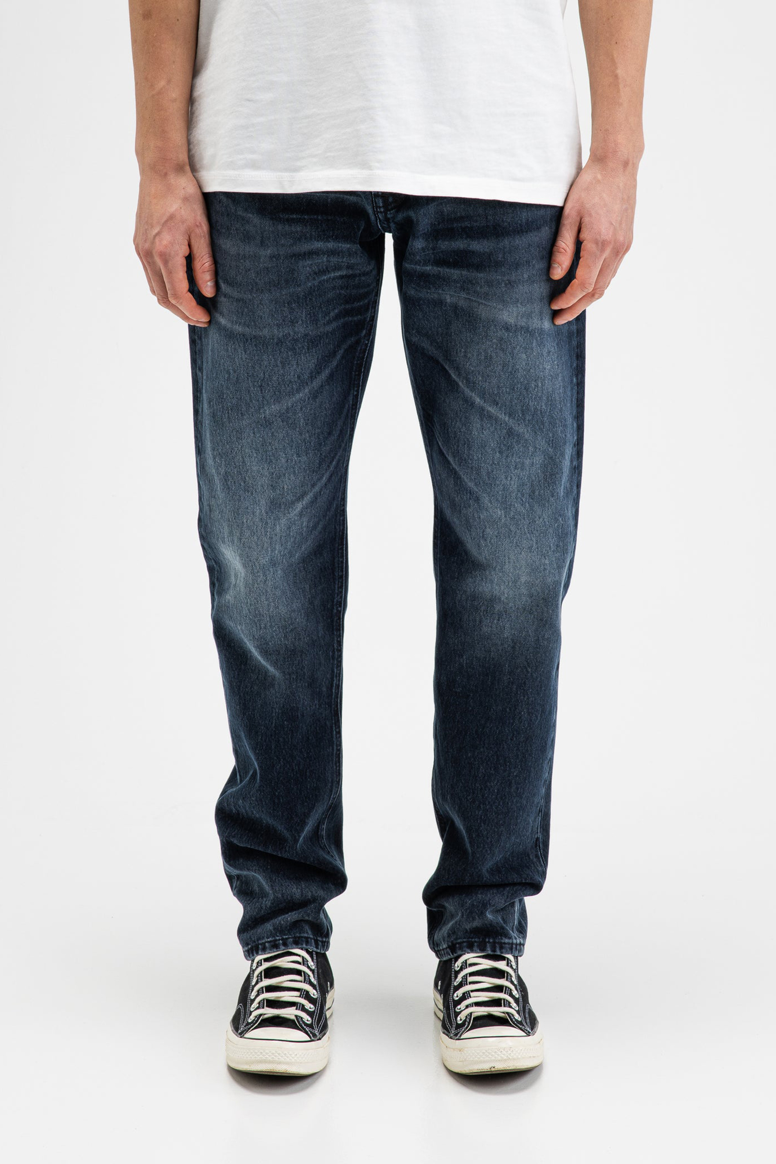Heren pantalon blauw