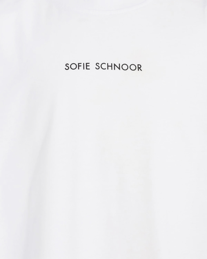 Meisjes t-shirt korte mouw wit