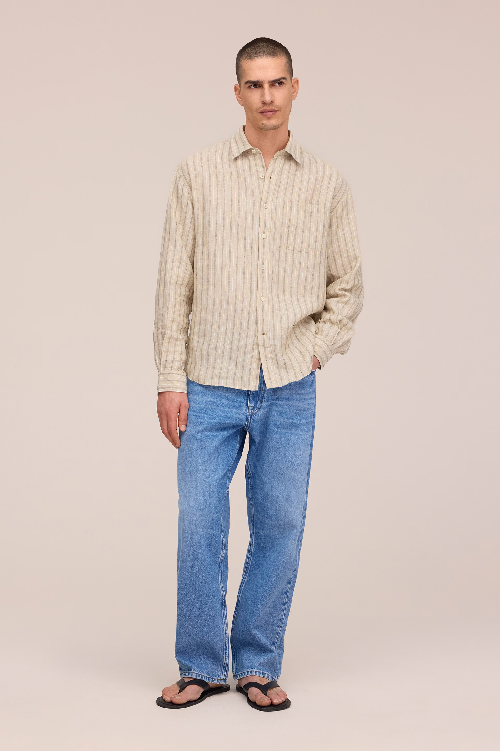 Heren jeans blauw