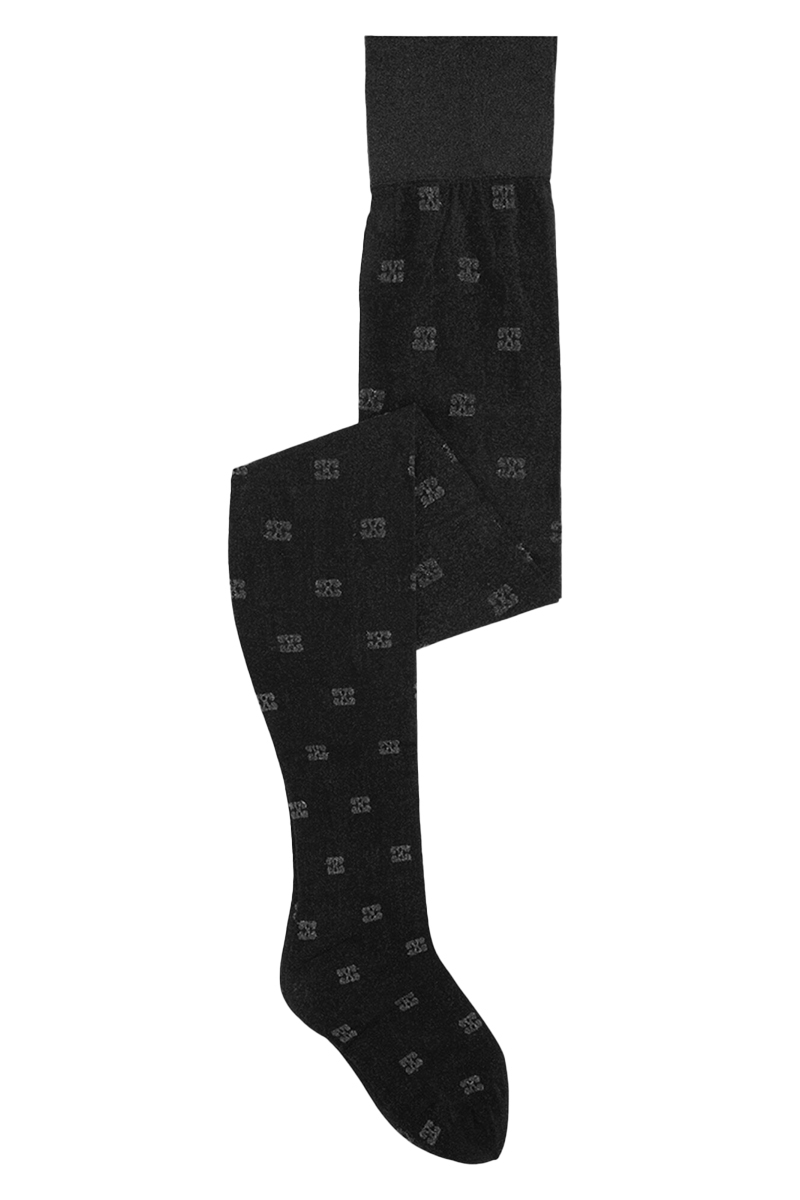 Dames panty zwart