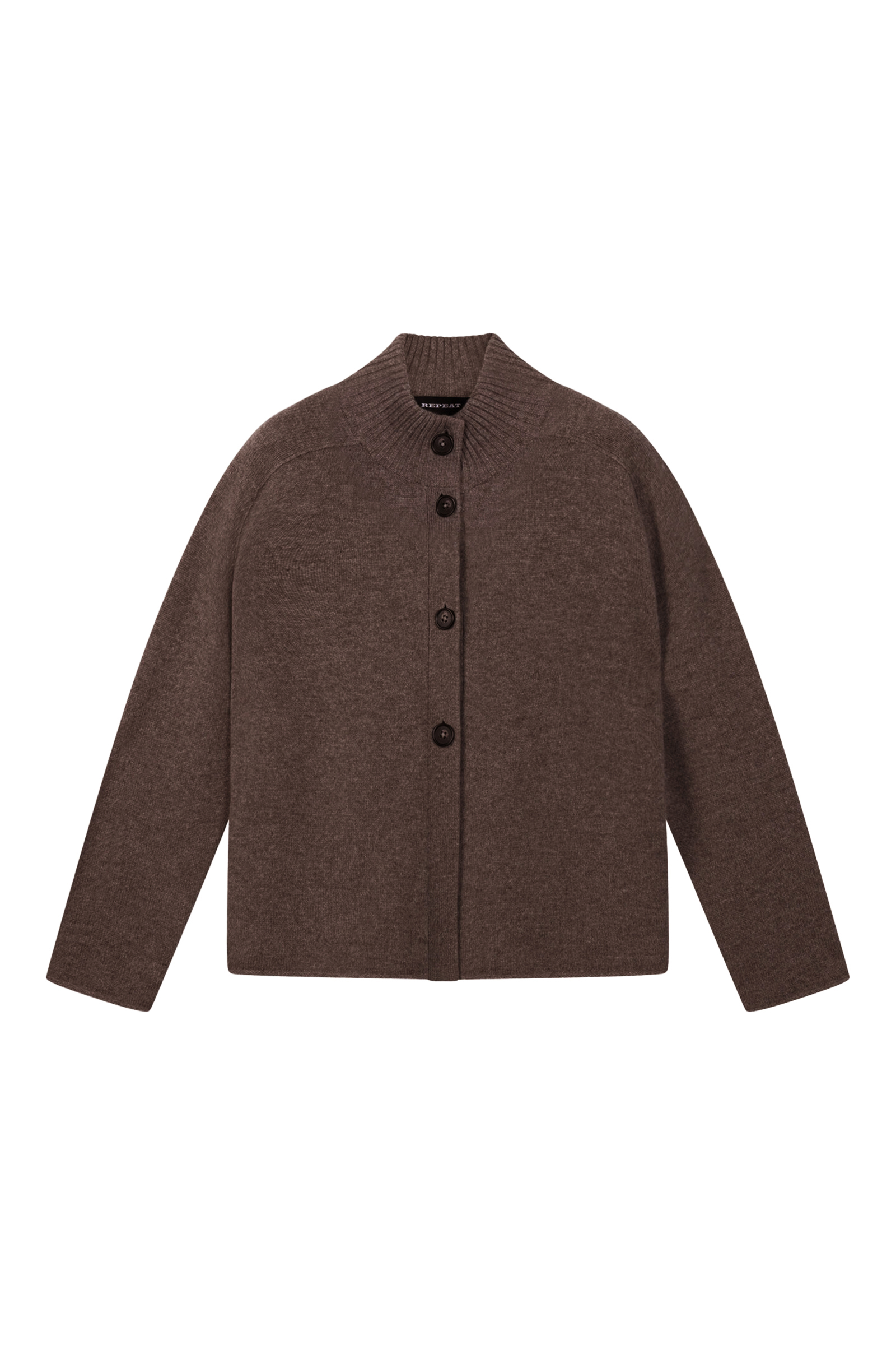 Dames vest bruin