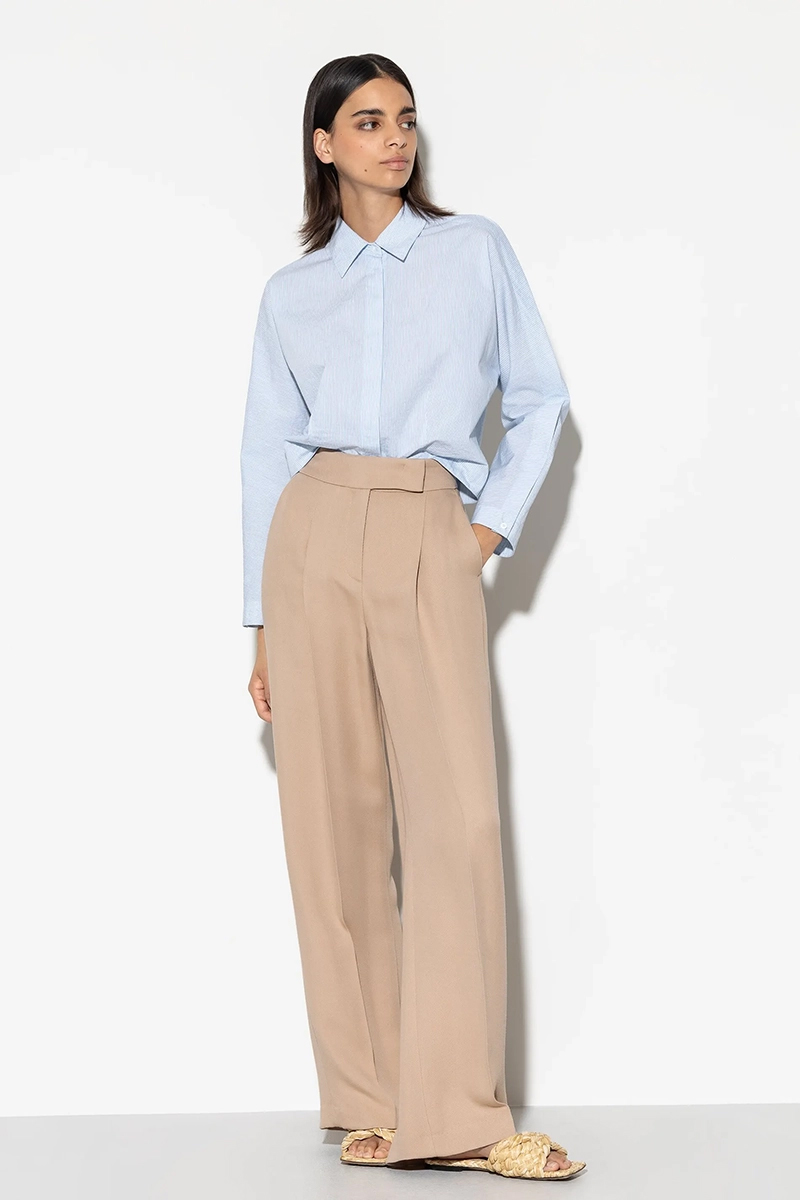 Dames broek bruin