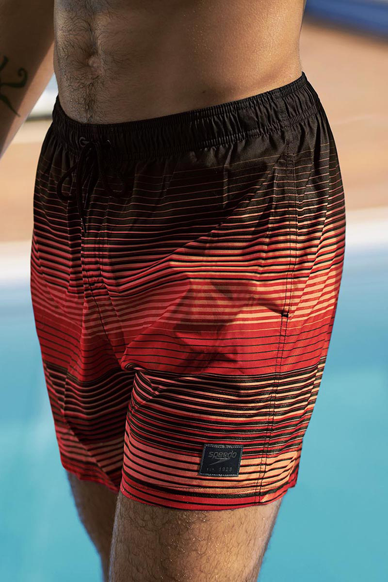 Bad/beach heren zwemshort zwart