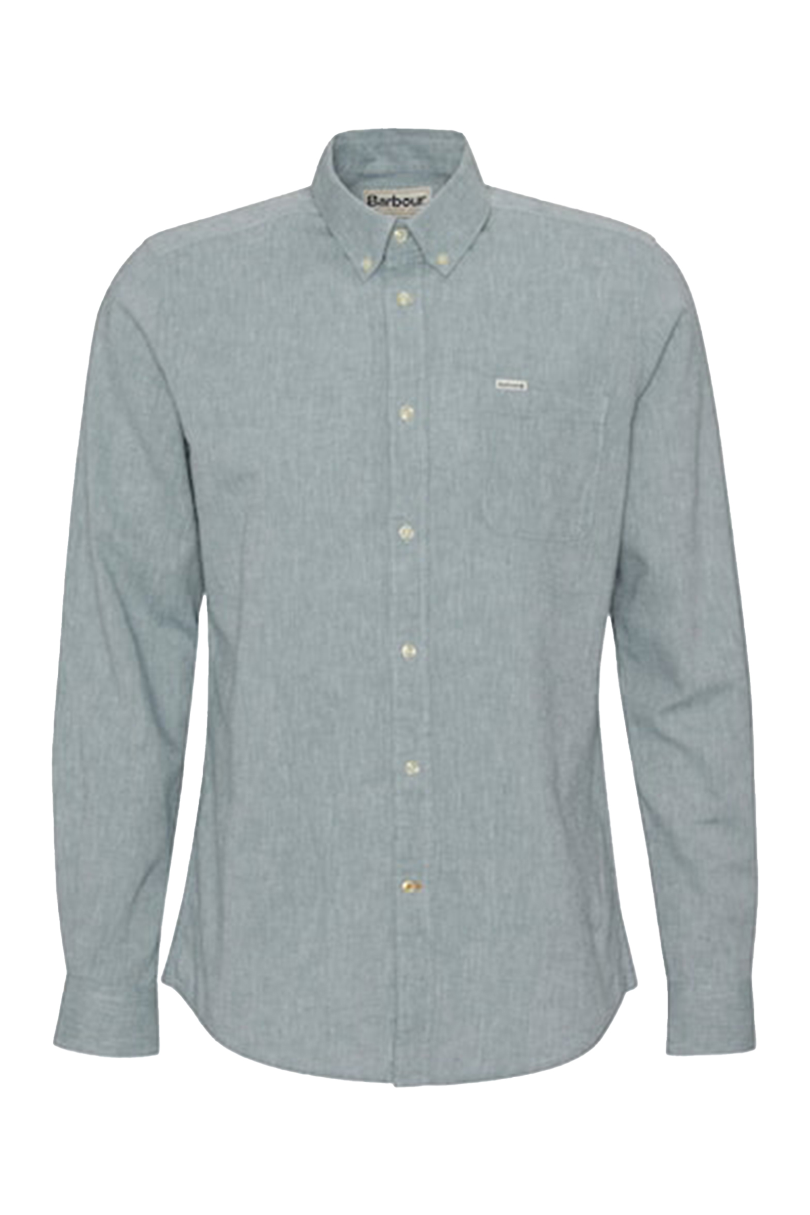 Heren overhemd km casual blauw