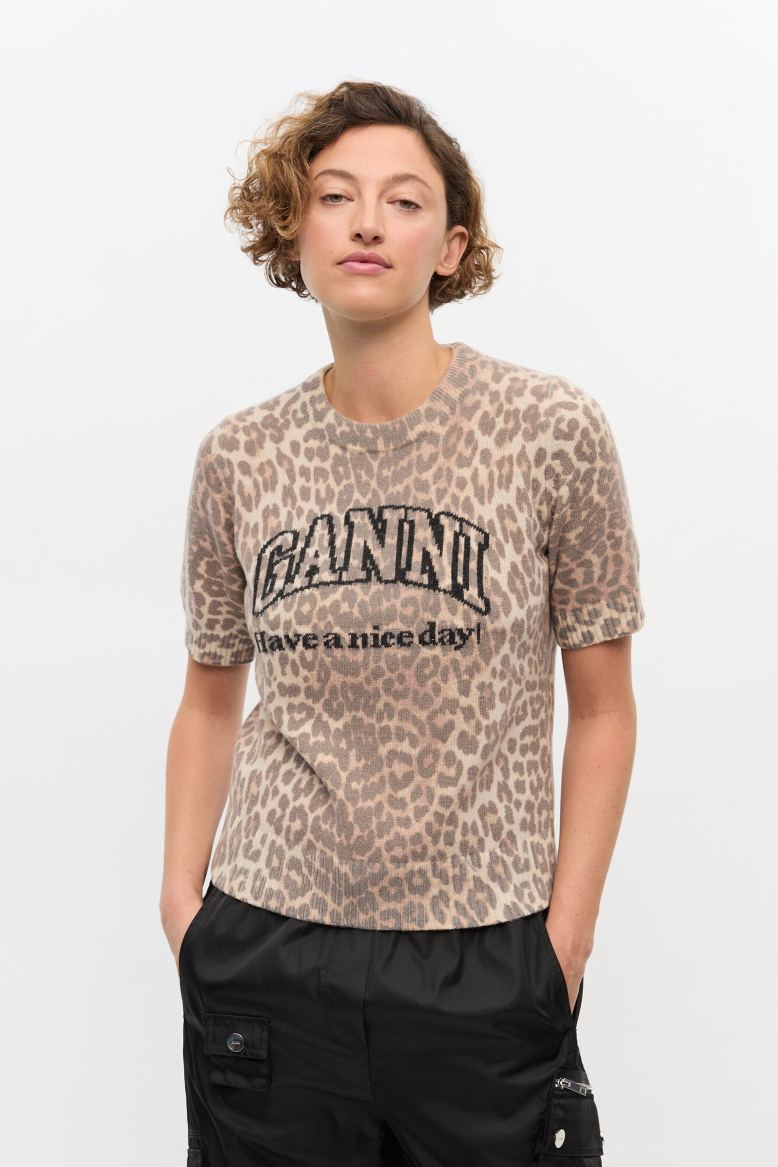 Dames trui bruin