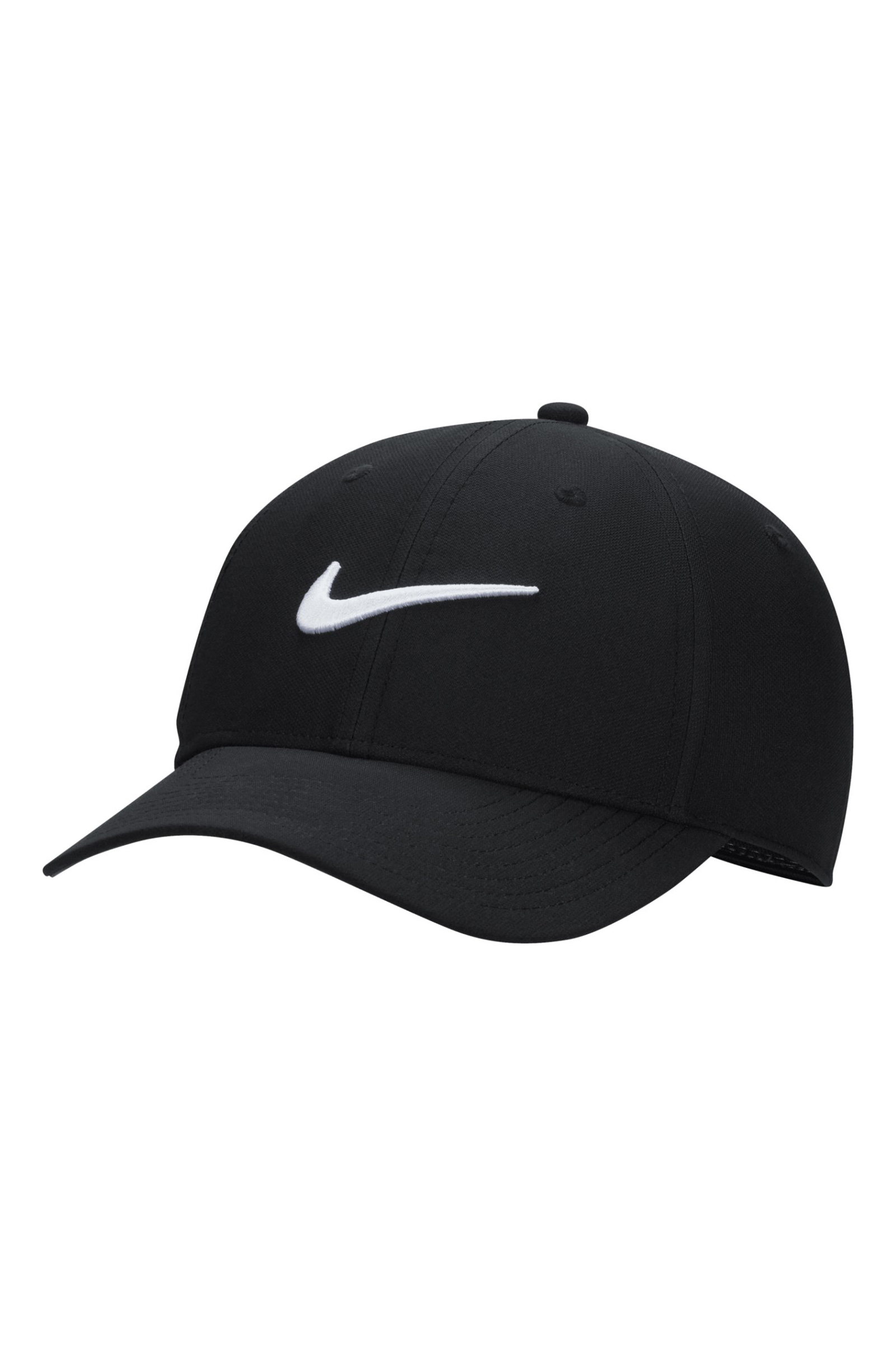 Nike Nike Dri-fit Club Structured Swoosh Zwart-Wit 1