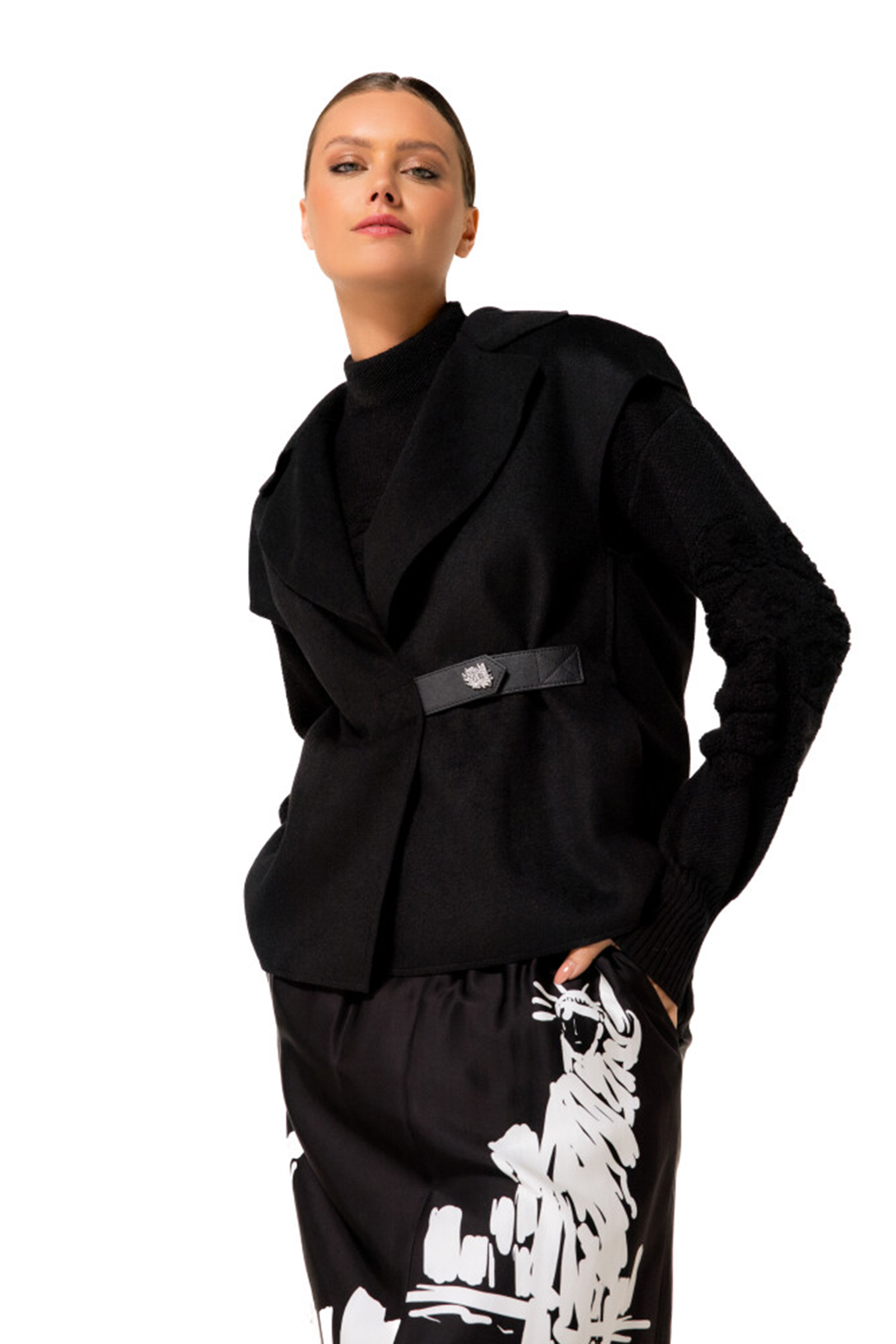 Dames bodywarmer zwart
