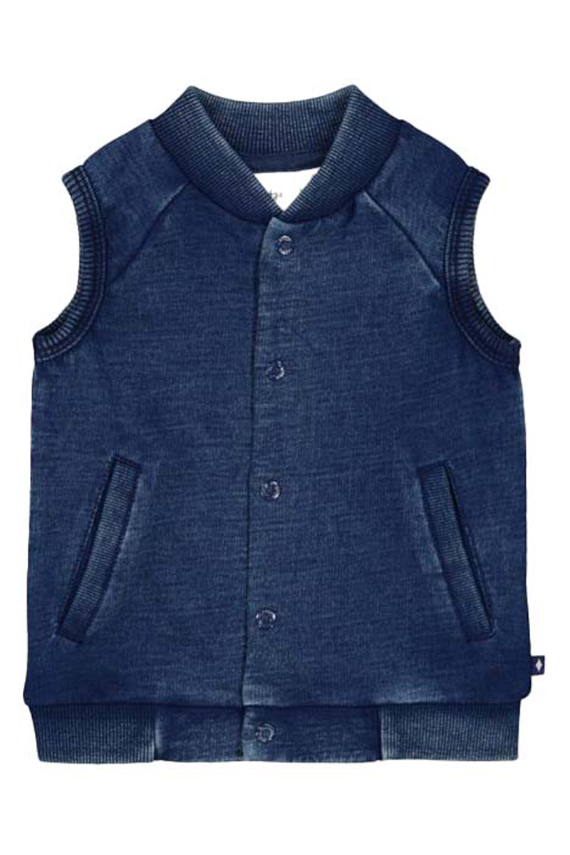 Baby vest blauw