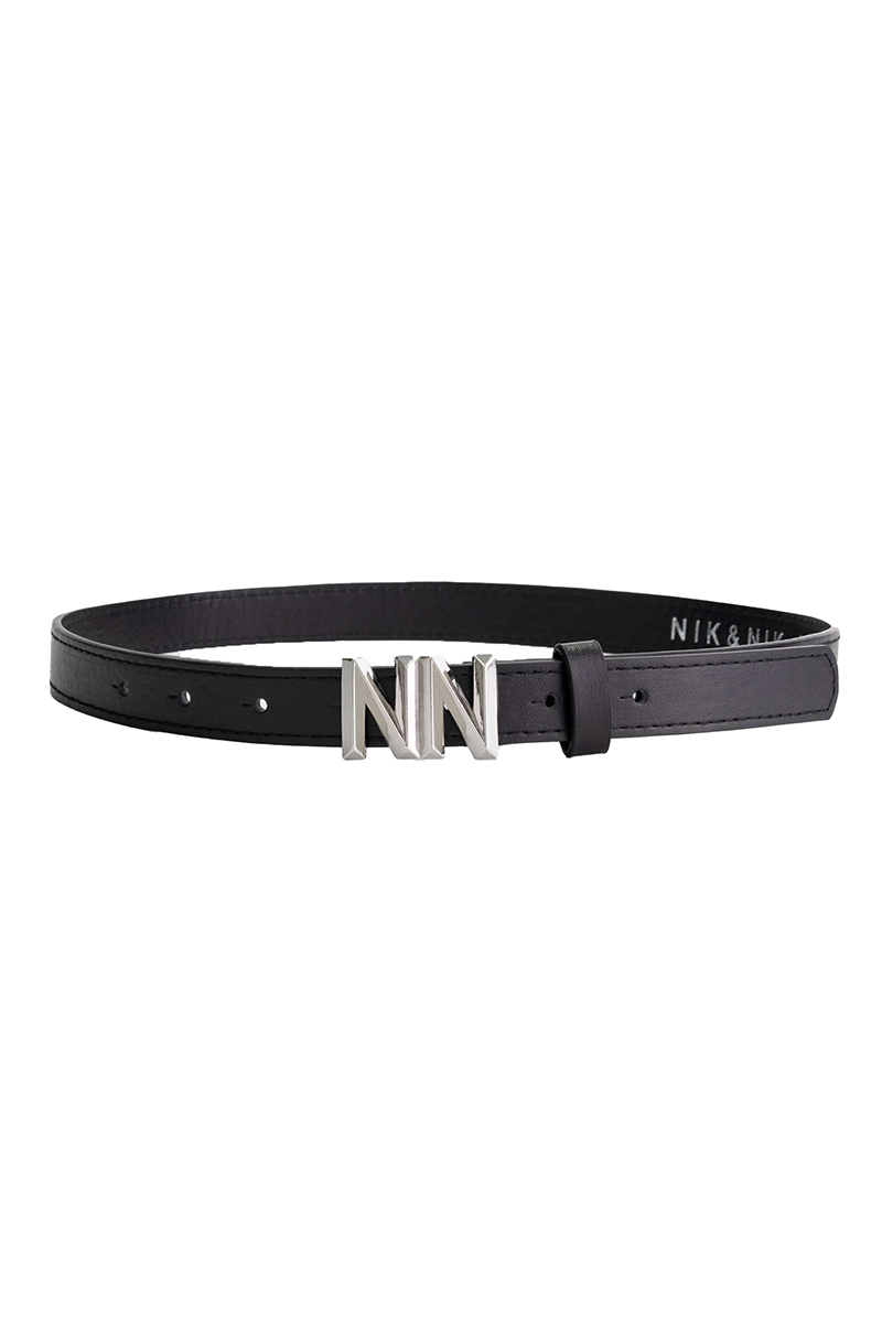 Nik & Nik Dolly Belt Zwart-1 1