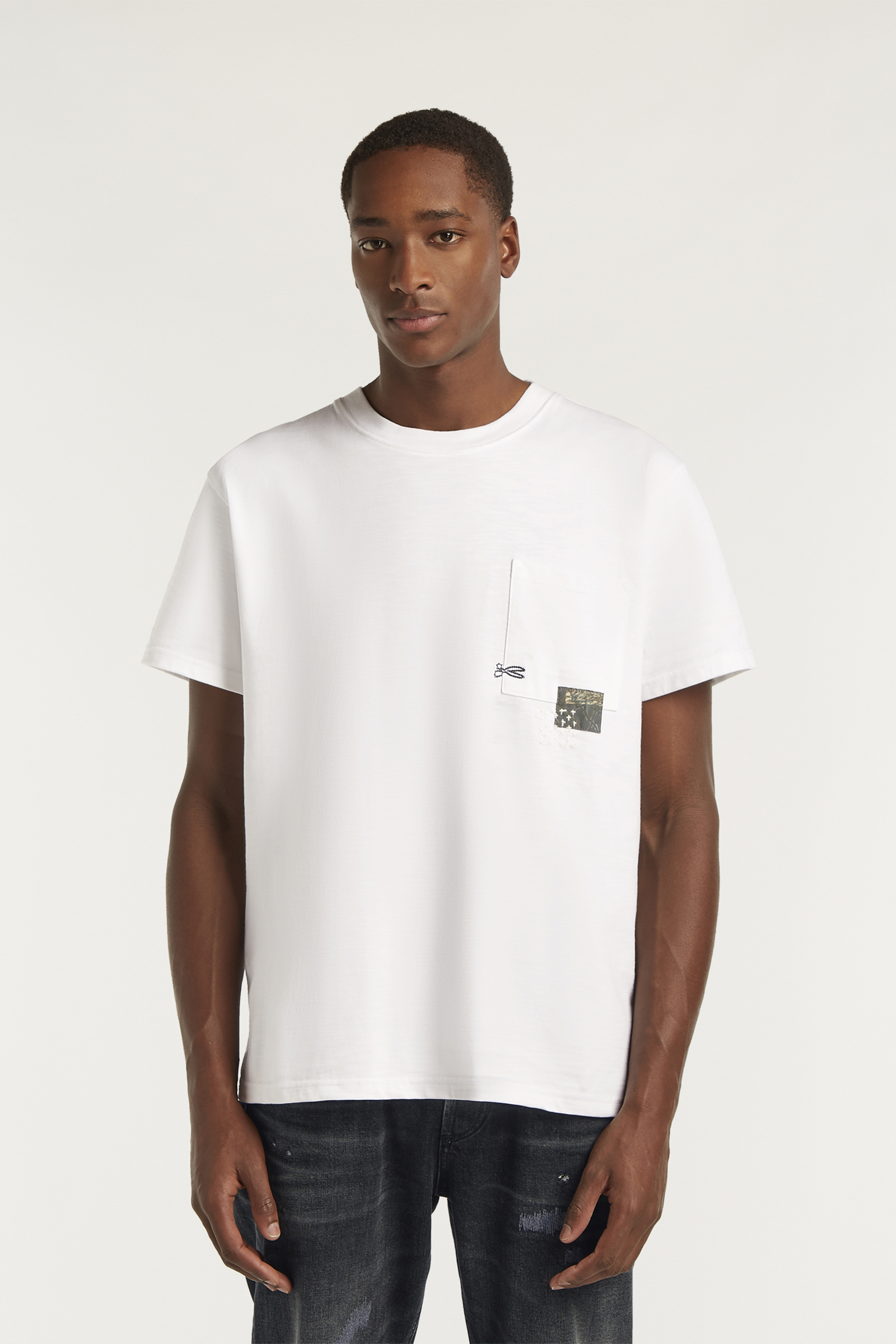 Heren t-shirt kortemouw wit