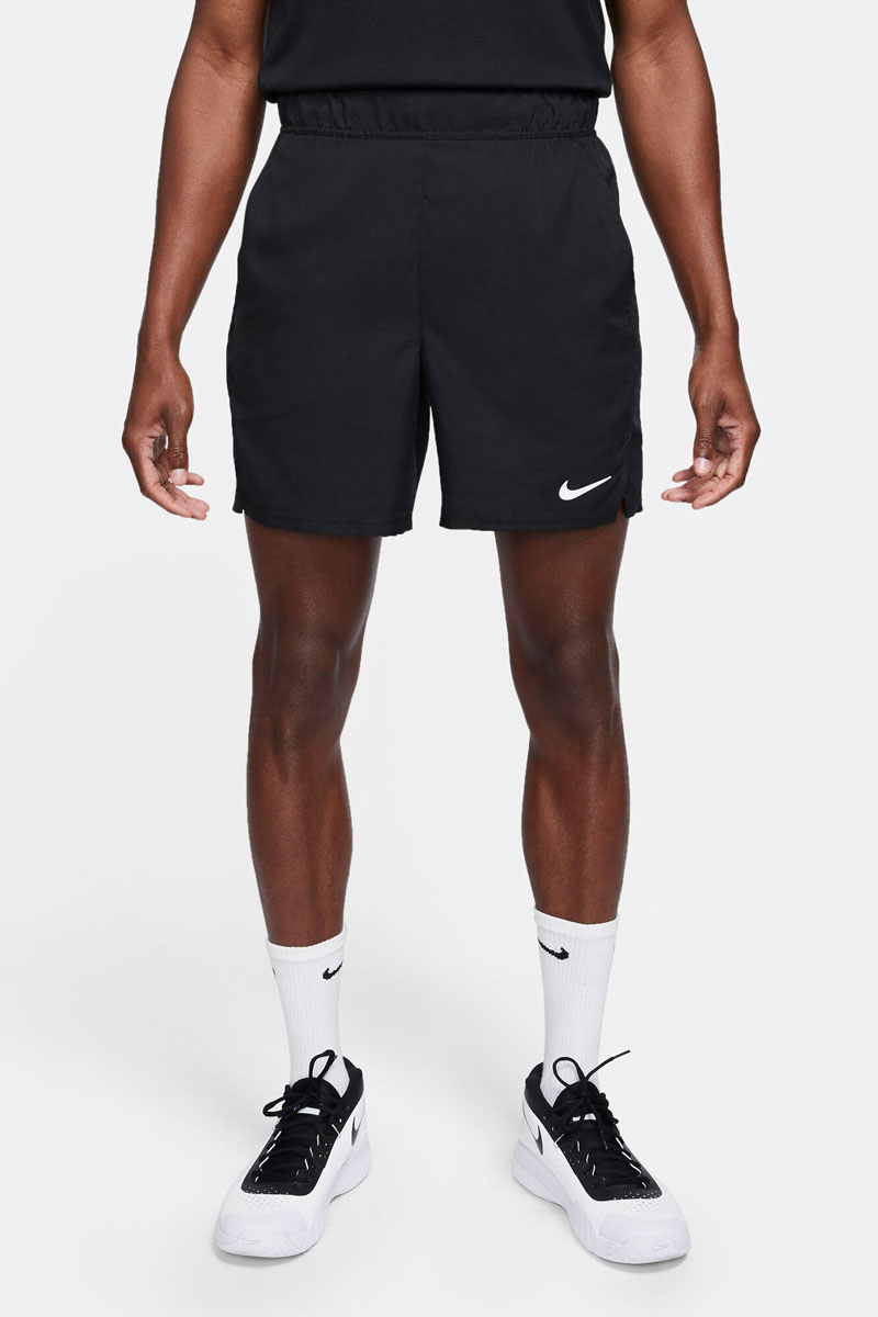 Tennis heren short zwart