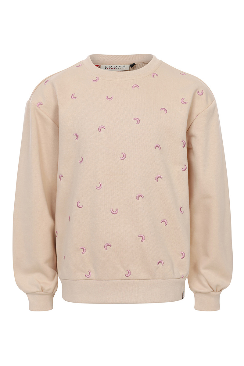 Meisjes sweater bruin