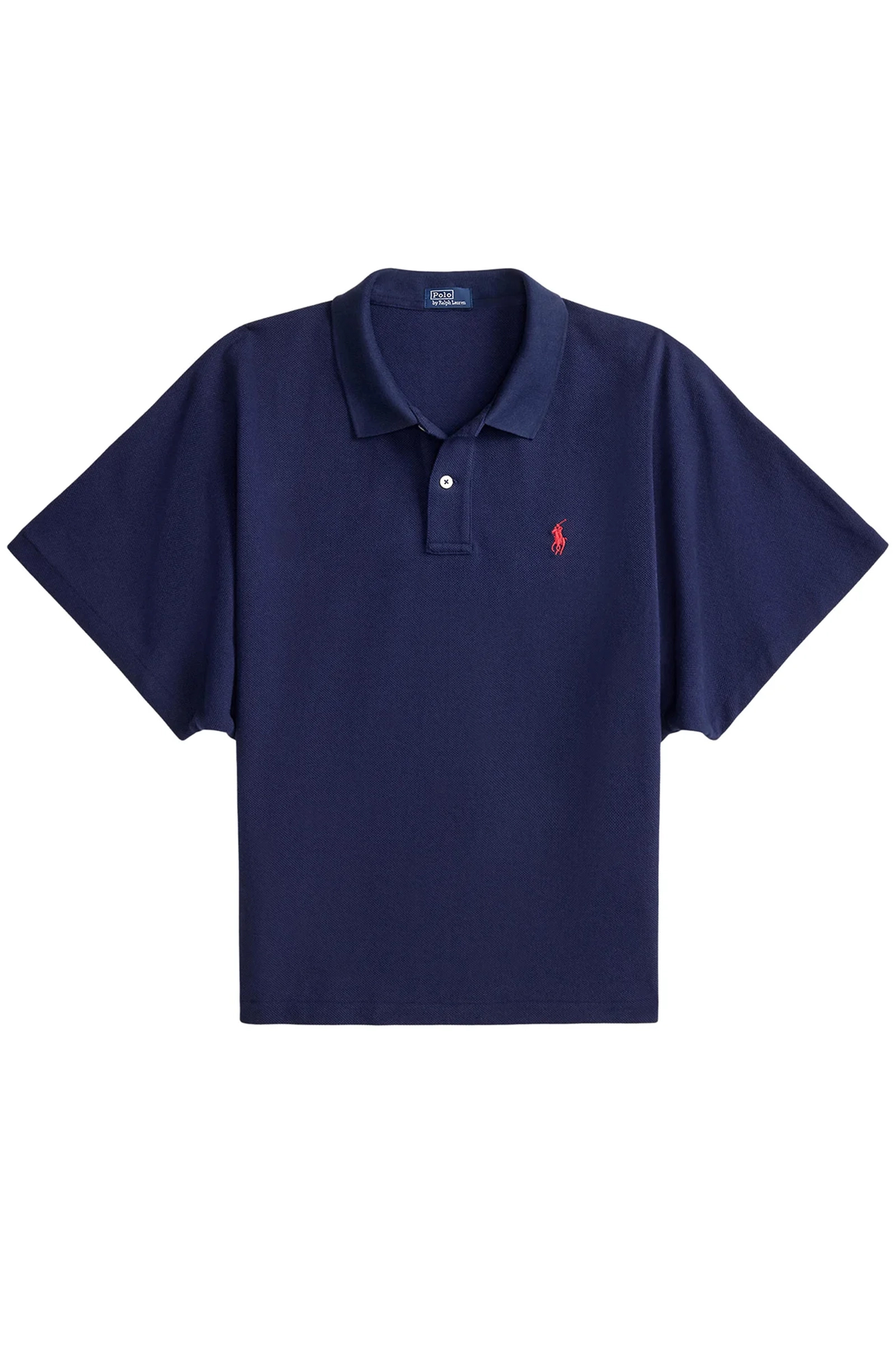 Dames polo blauw