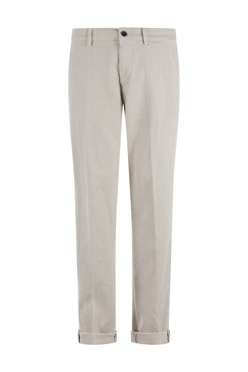 Heren broek ecru