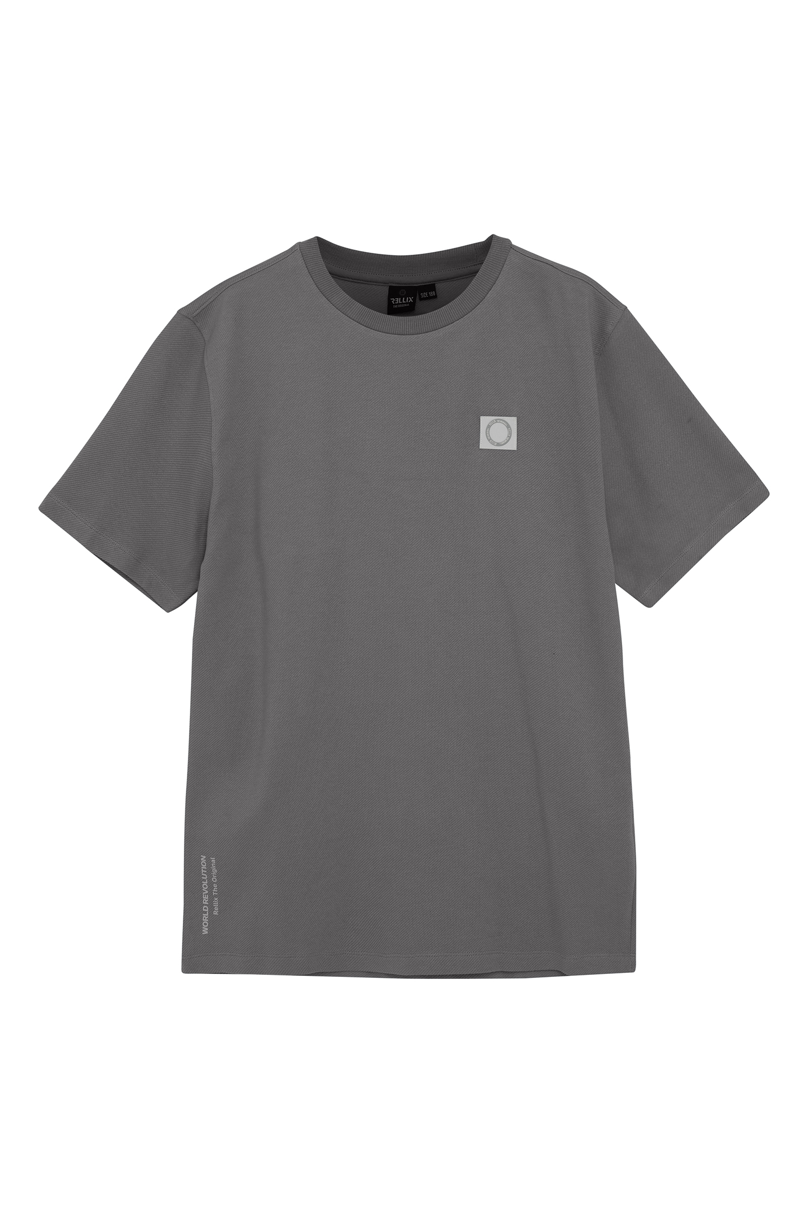 Jongens t-shirt korte mouw grijs