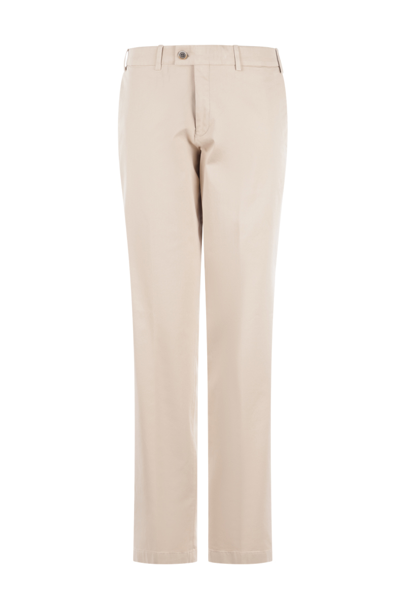 Hiltl H-Hose Baumwolle lang walnut 1
