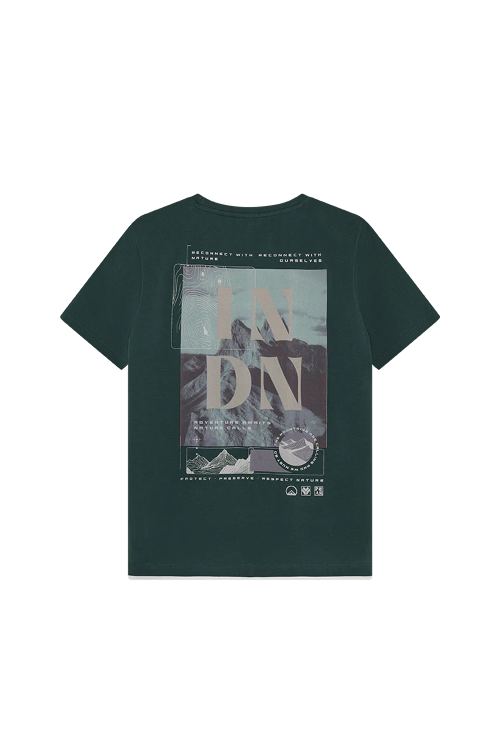 Jongens t-shirt korte mouw groen