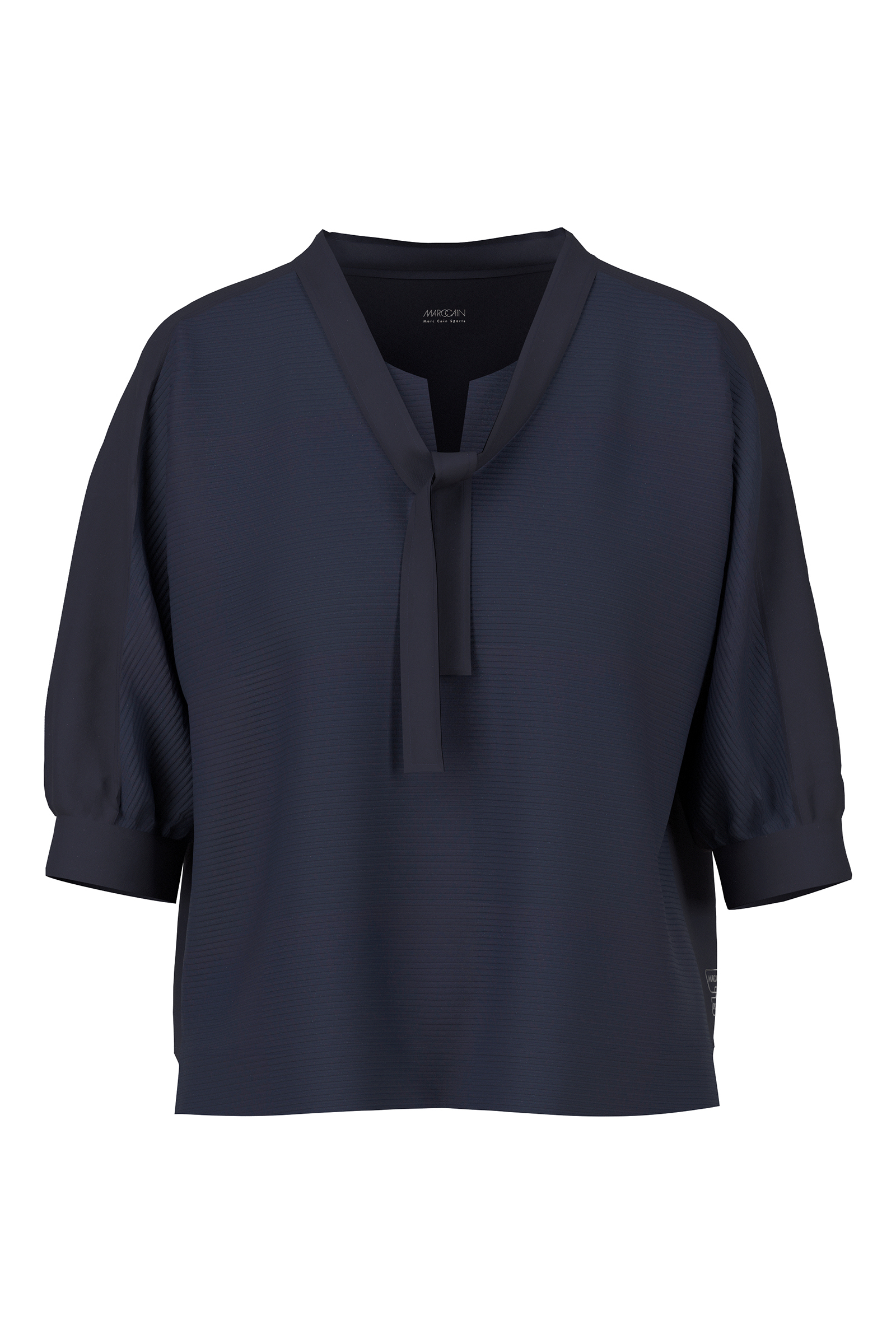 Dames t-shirt korte mouw blauw