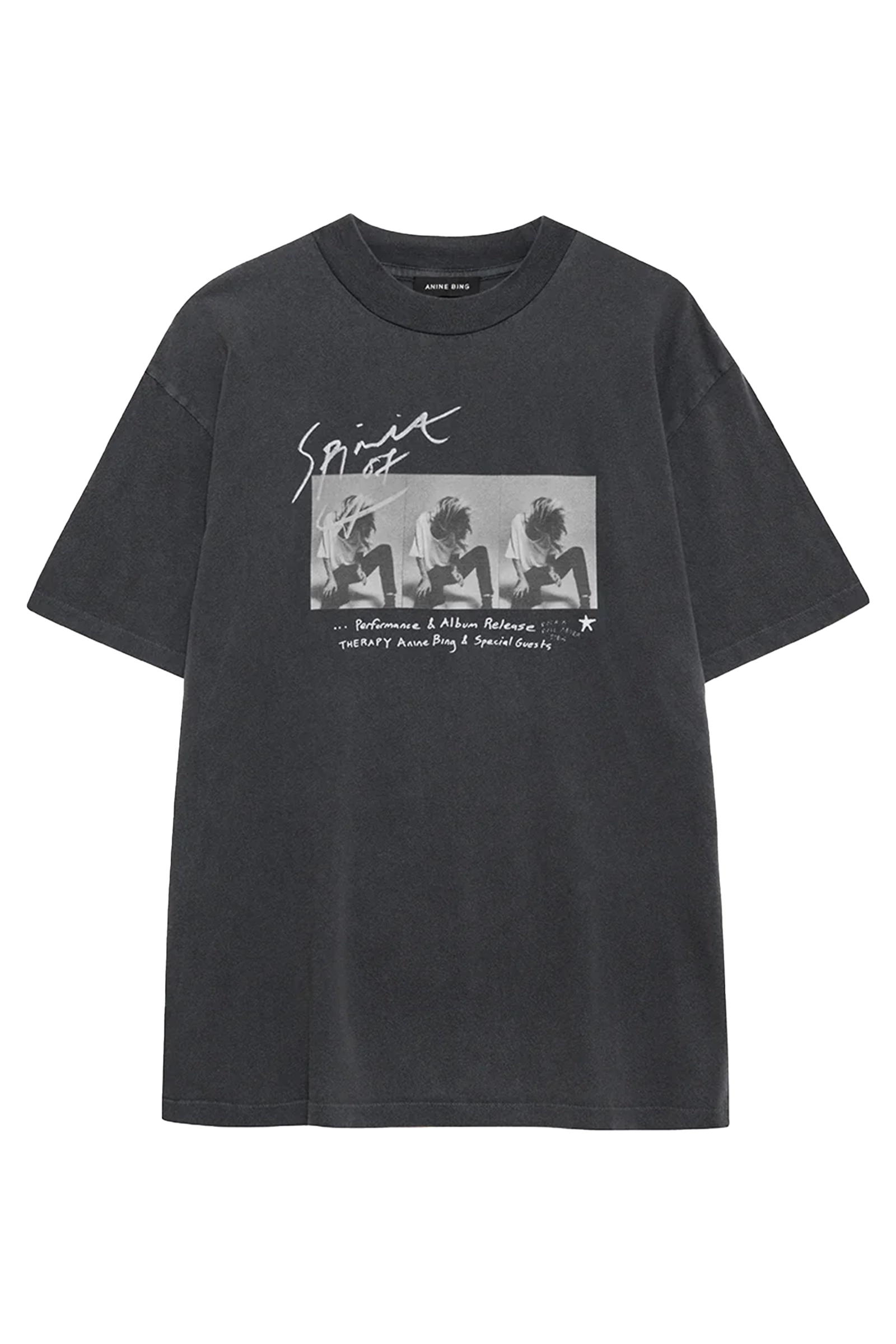 Dames t-shirt korte mouw zwart