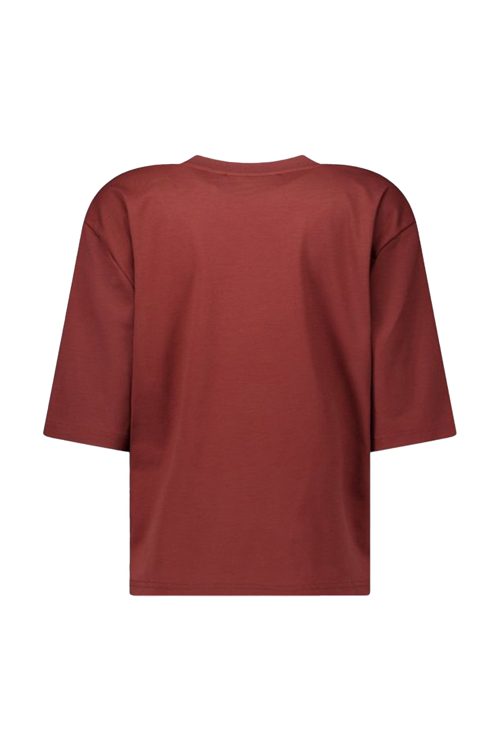 Dames t-shirt korte mouw oranje