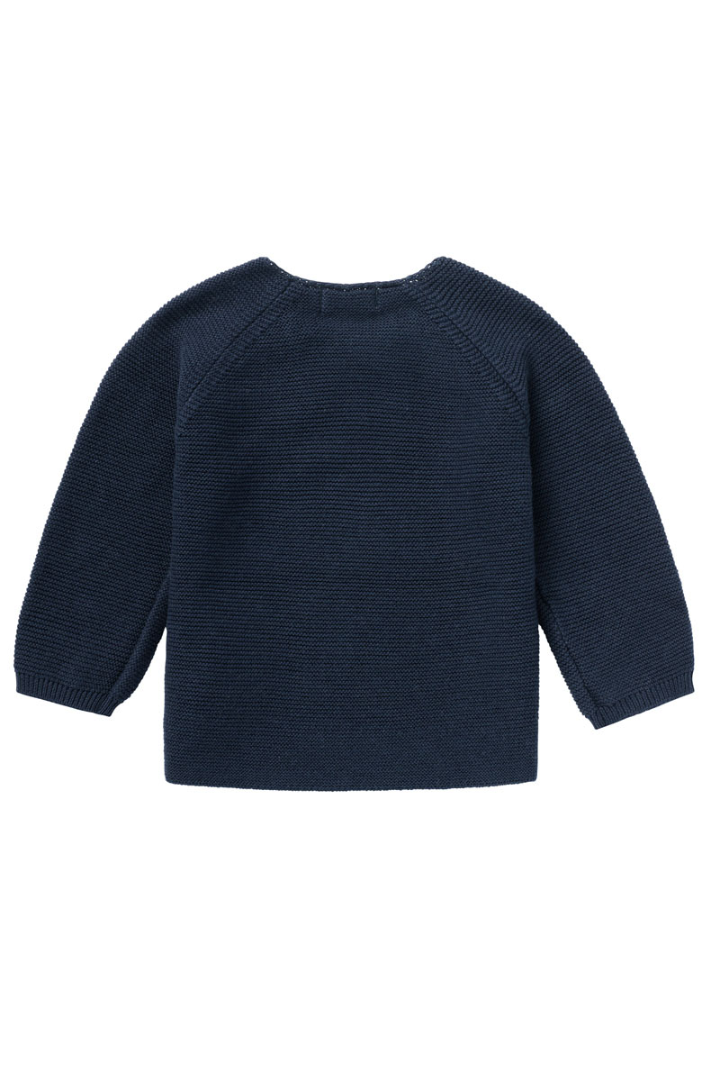 Noppies Baby U Cardigan Knit ls Pino Blauw-1 1