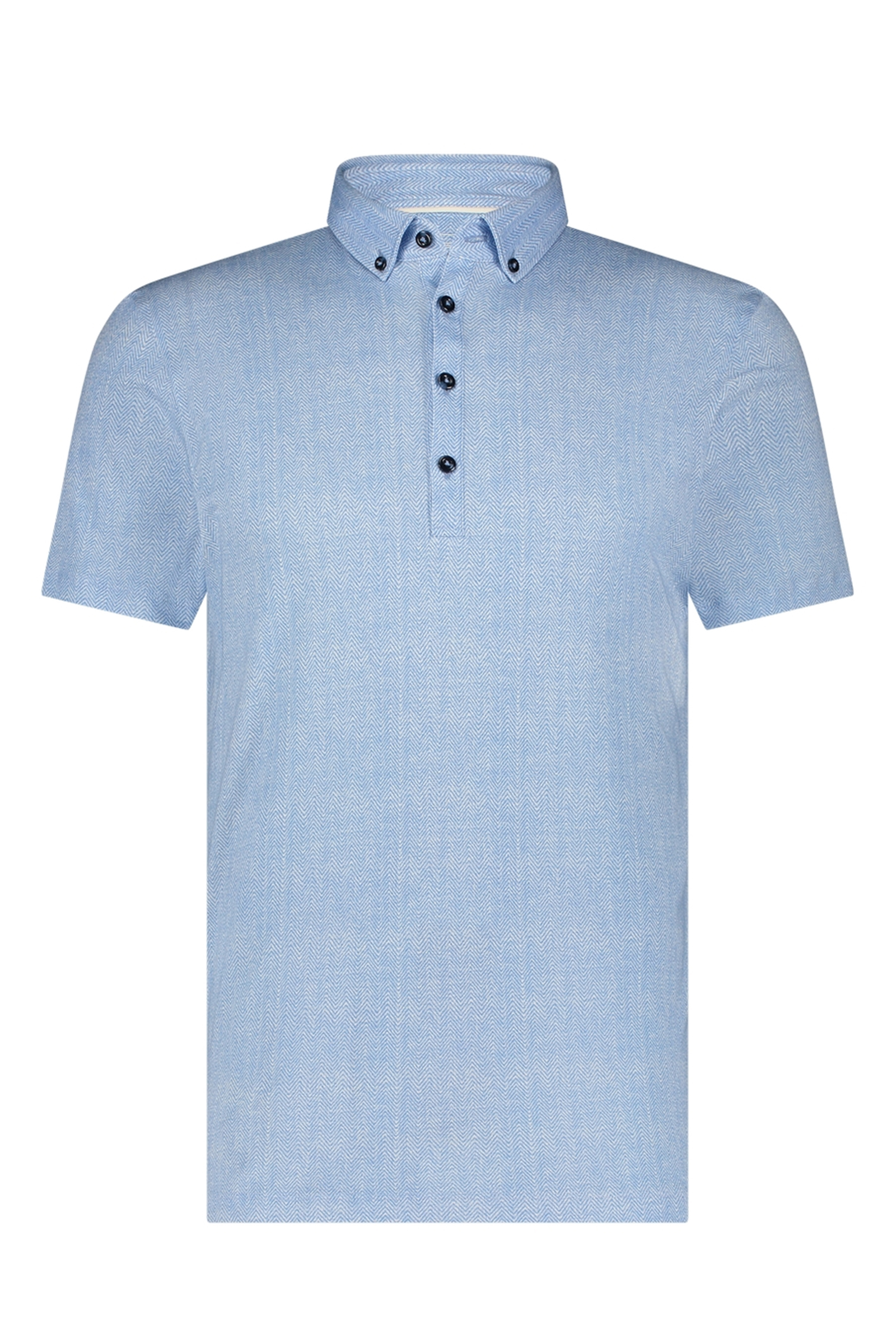 Blue Industry Polo short sleeve jersey Blauw-1 1