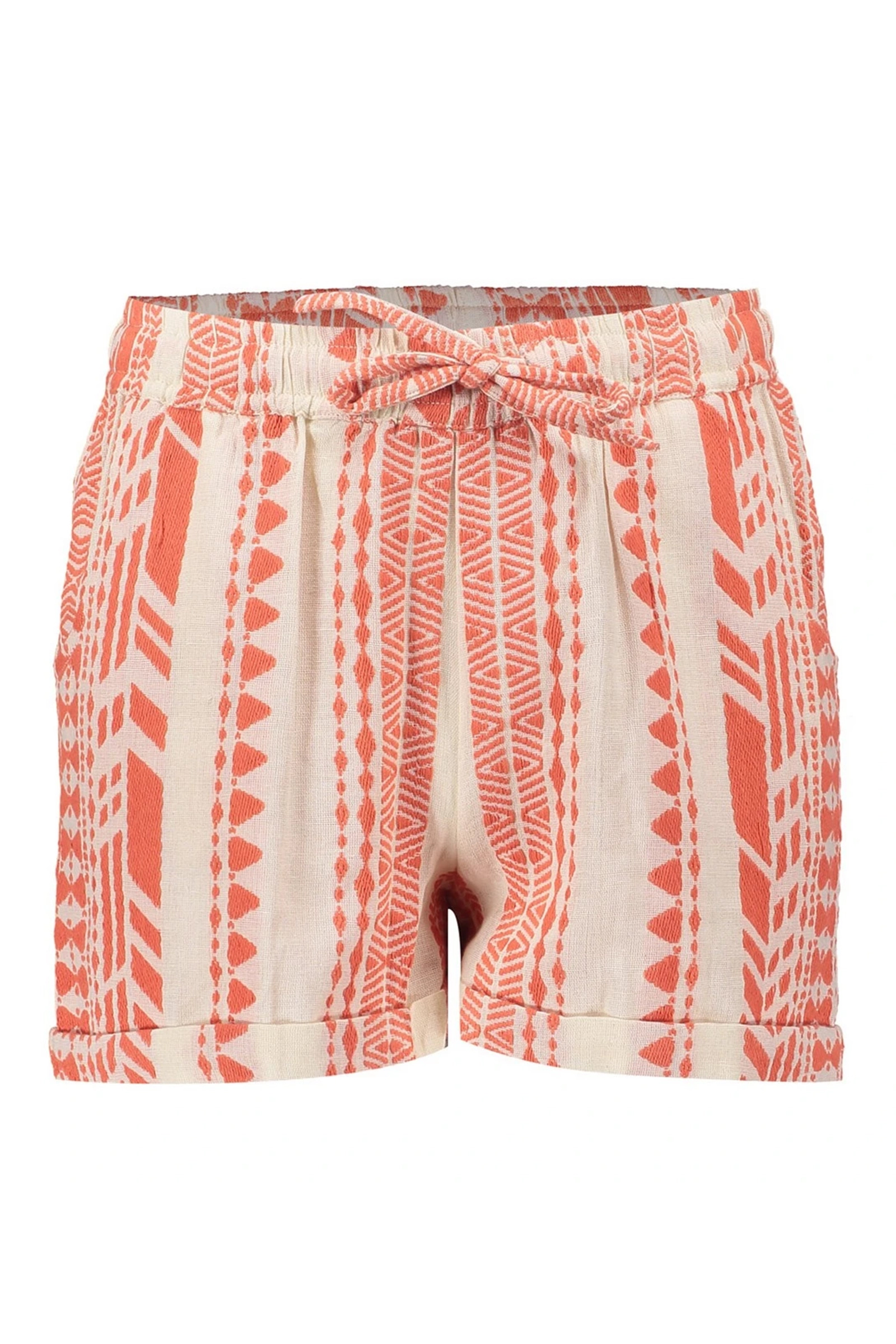 Meisjes short oranje