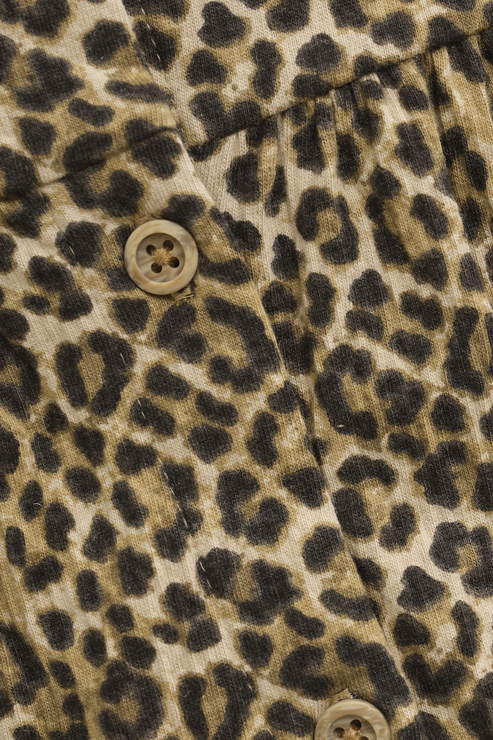 Meisjes t-shirt lange mouw bruin