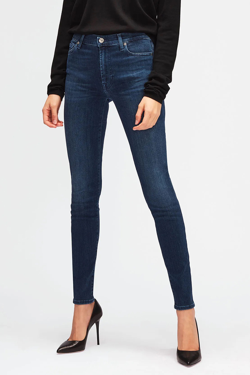 Dames jeans blauw