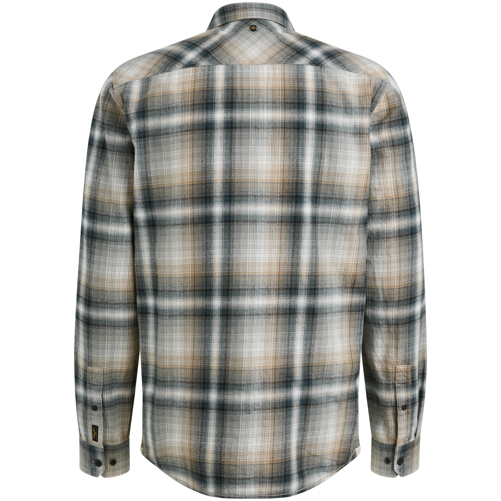 Heren overhemd lm casual blauw